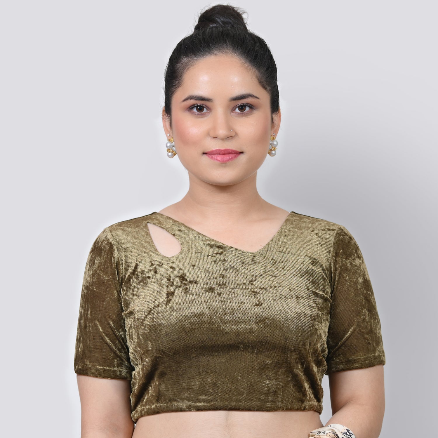 Blouse Sulam Beige