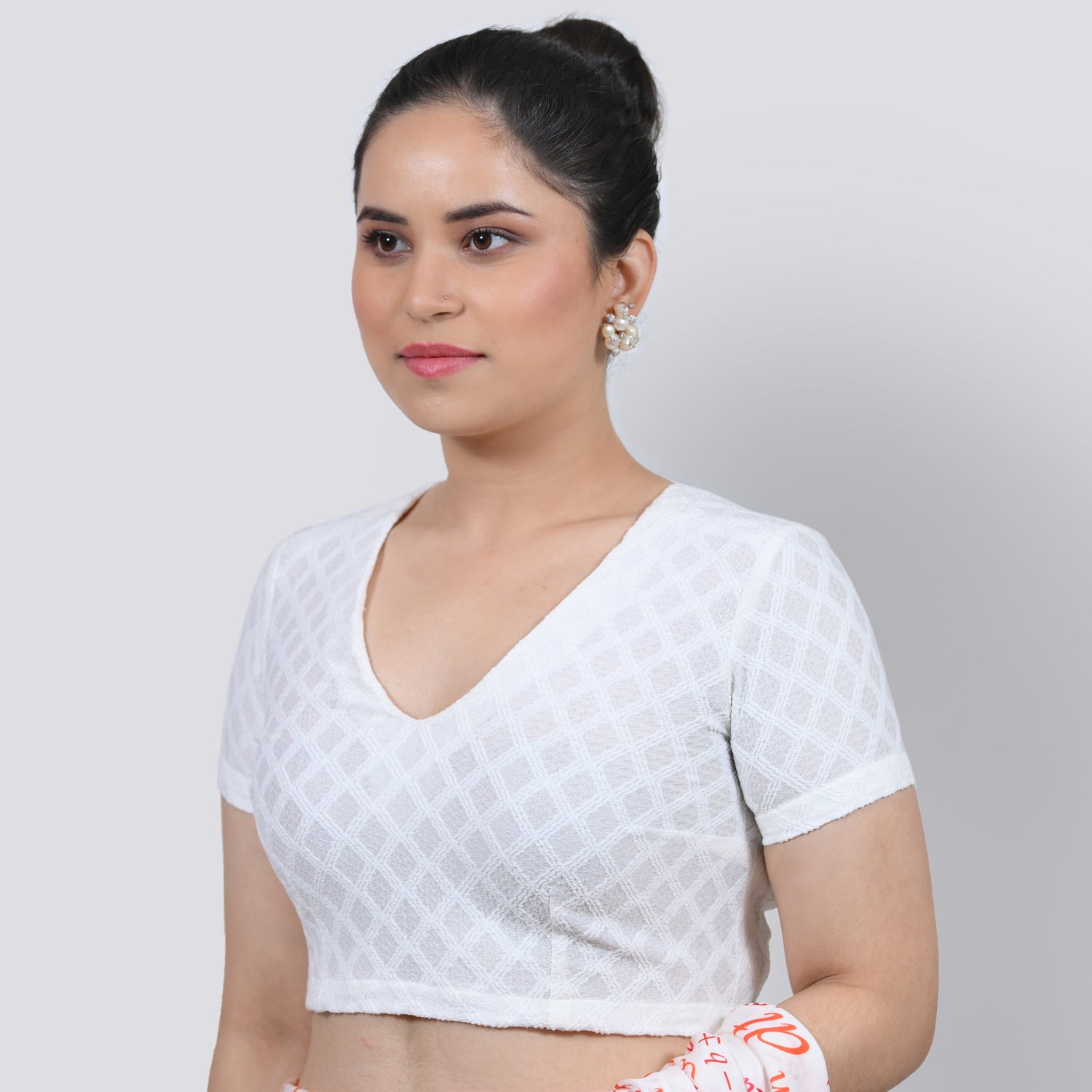 Blouse Sulam Beige