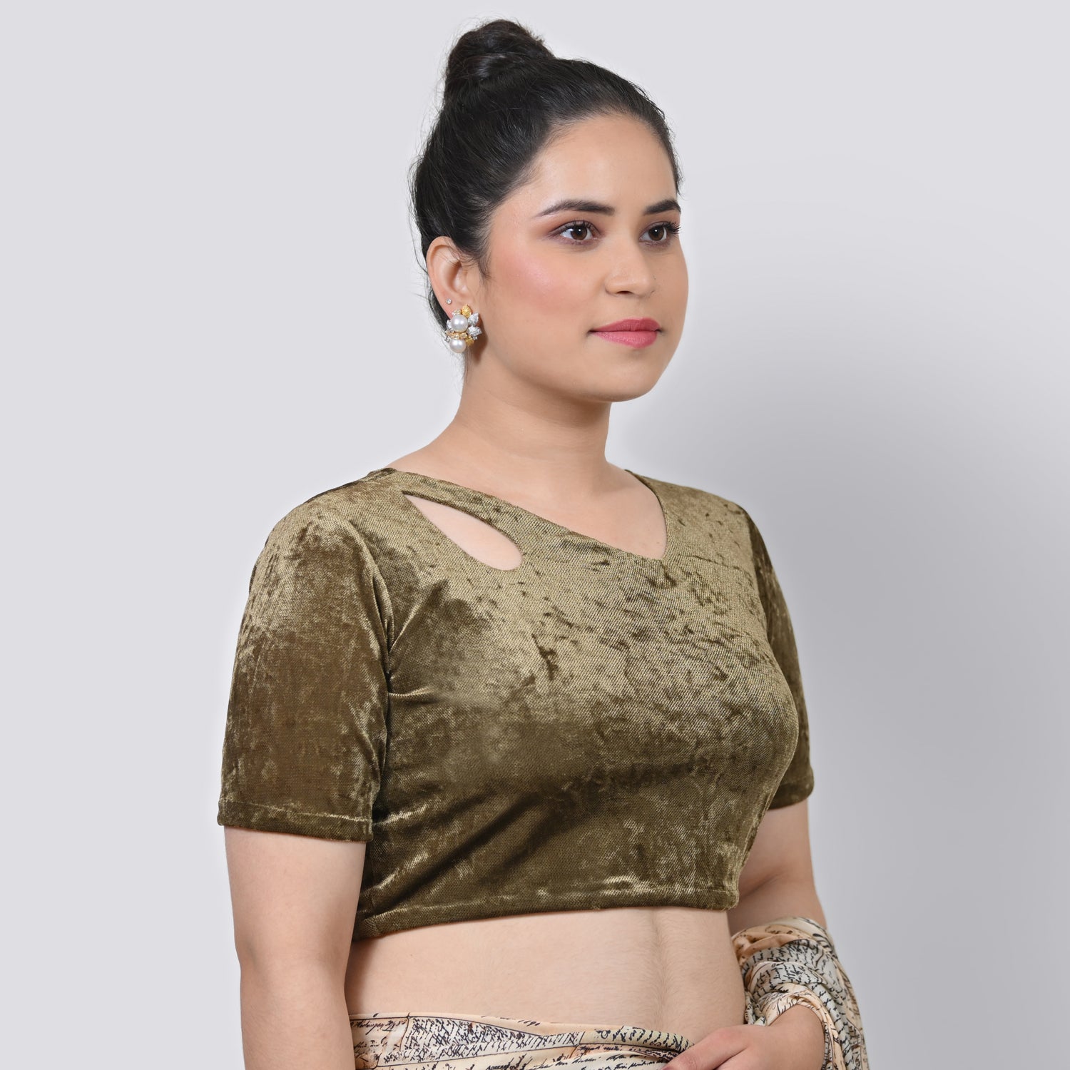 Blouse Sulam Beige