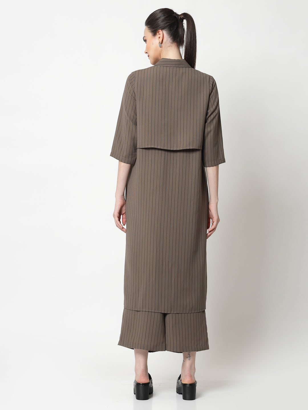 Buy Beige Long Dresses for Women-3