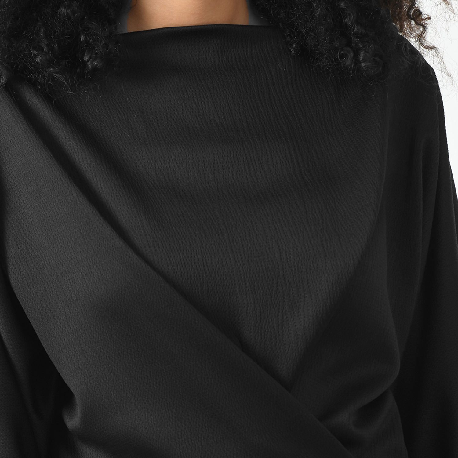 Black Asymmetrical Top, office wear tops , stylish formal tops , best tops for work, stylish work tops , trendy tops for women , modern tops for office, formal tops for women, tops for women stylish