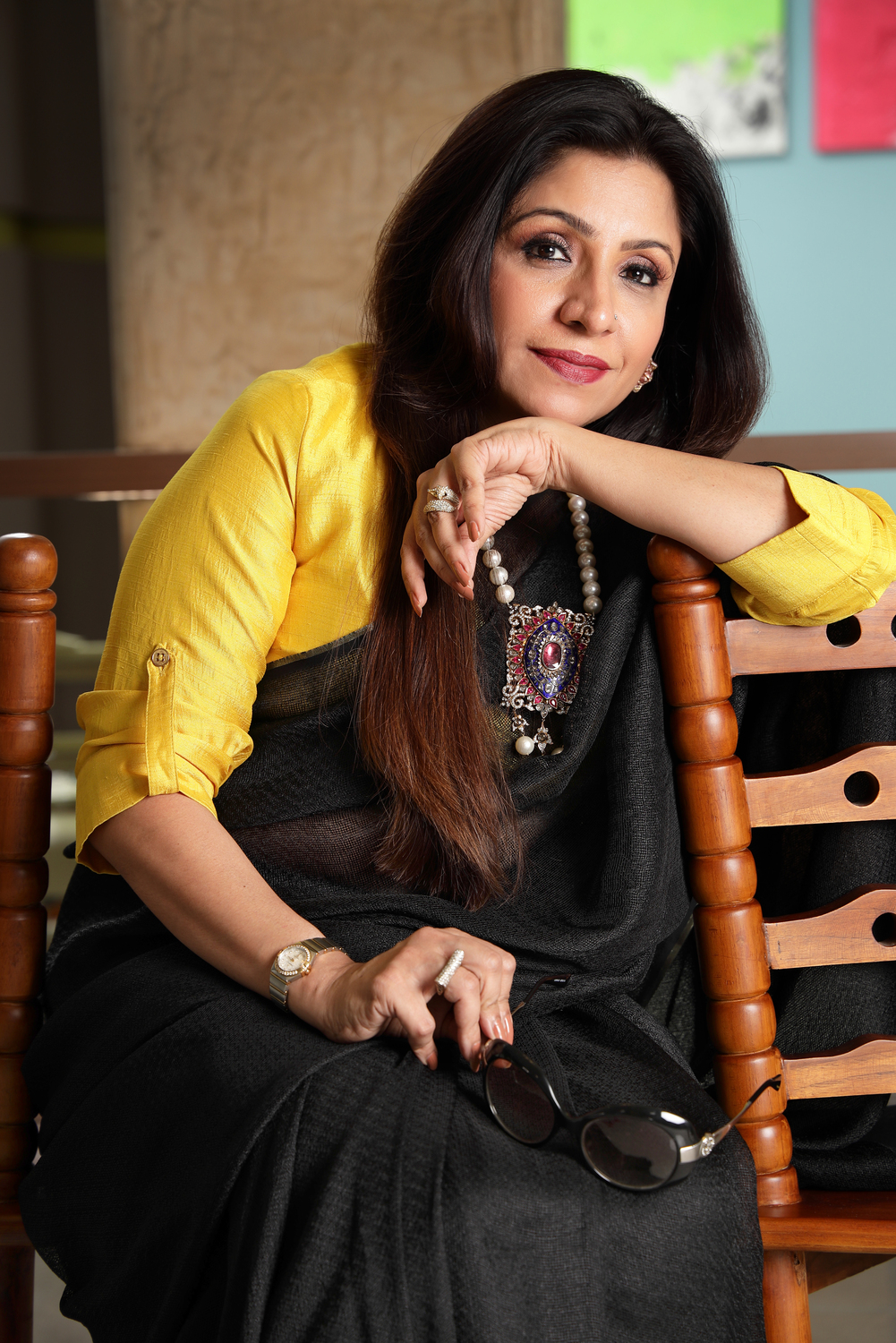 Black Jute Saree, Professional Sarees for Women - Traditional Workwear Elegance