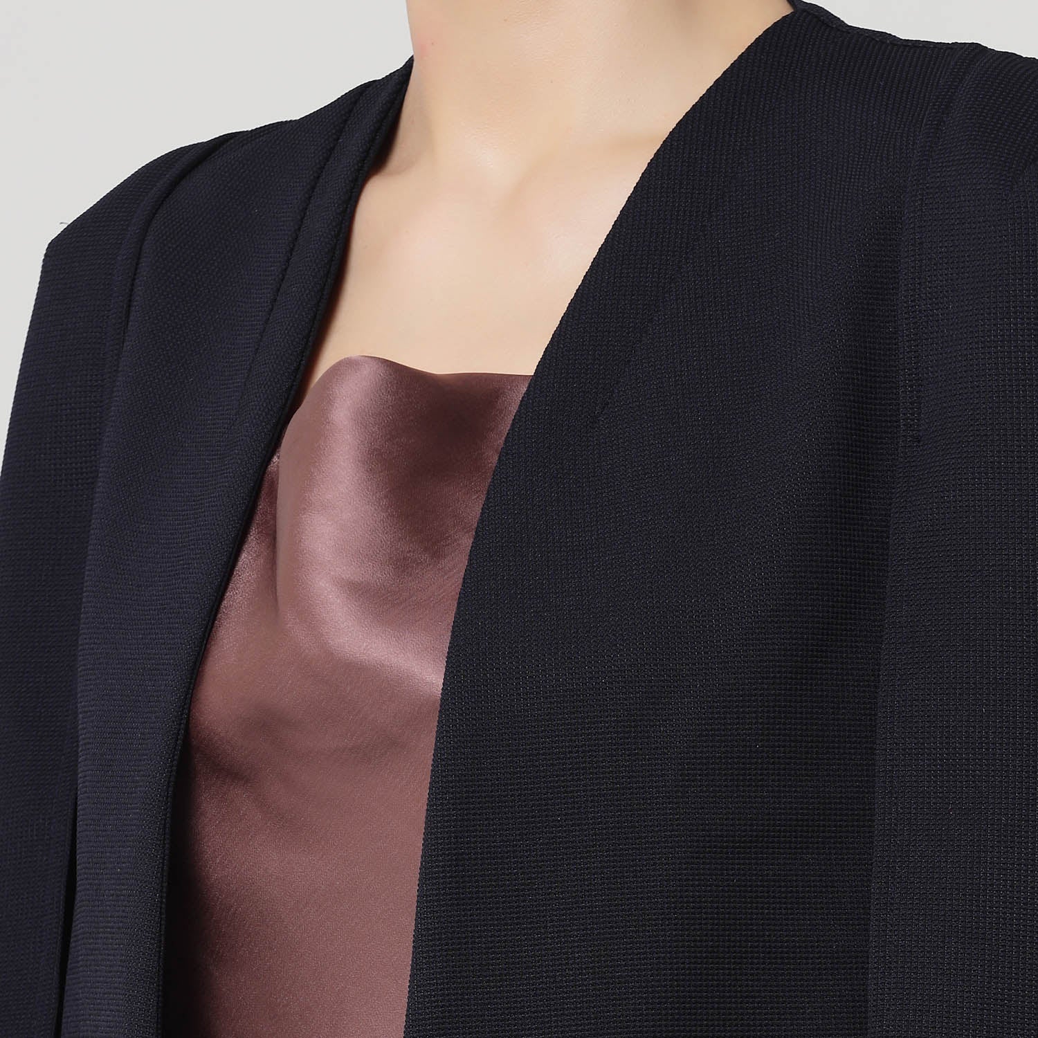 Blue Cape Jacket for Women-7