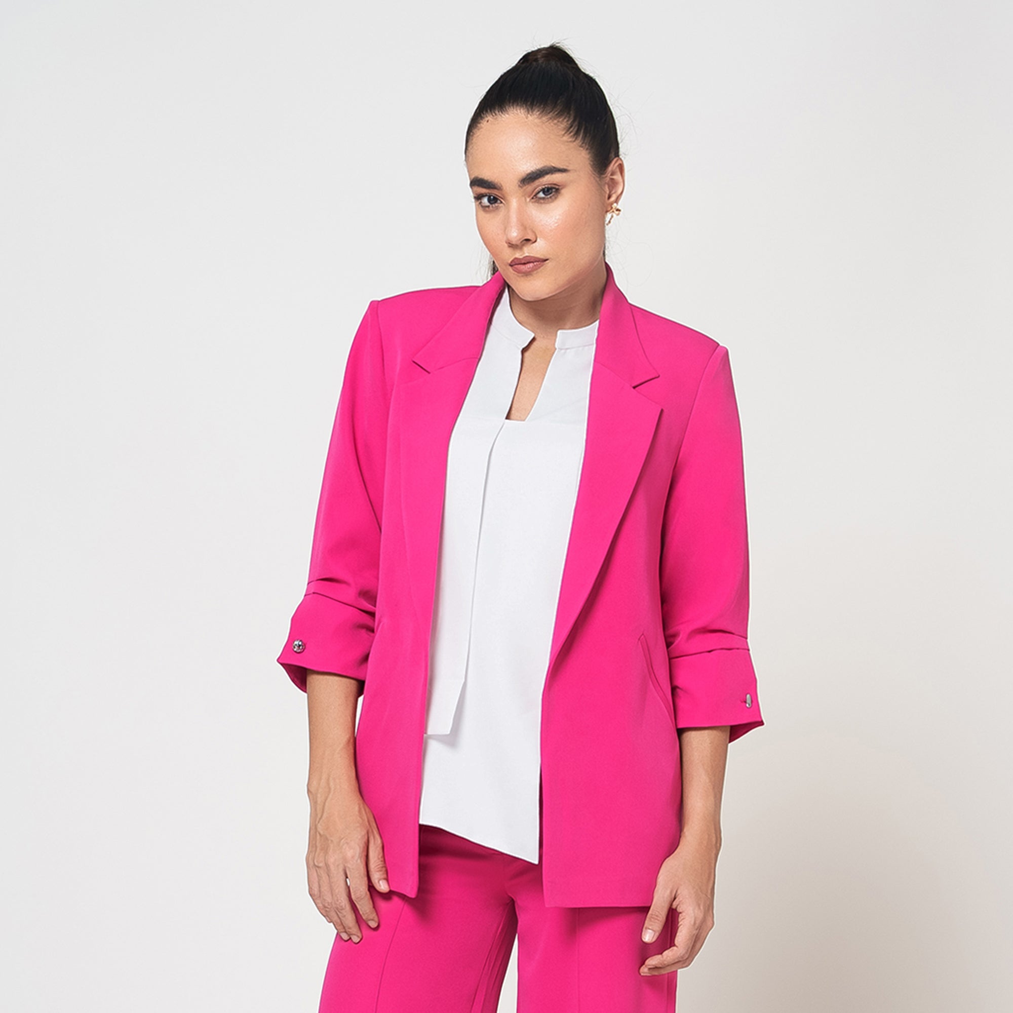 Pink Jacket With Cufflinks