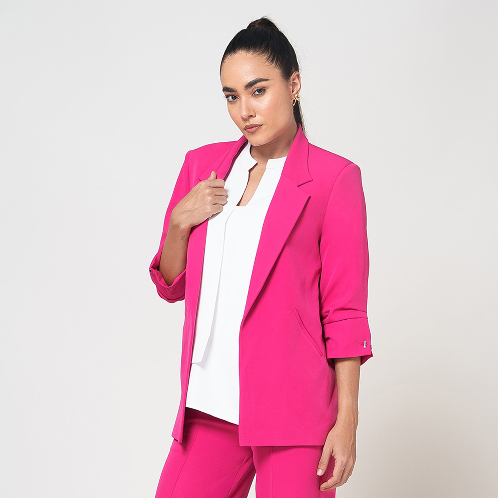 Pink Jacket With Cufflinks