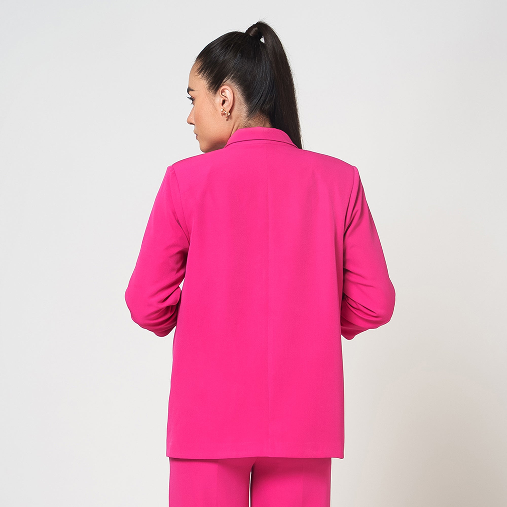 Pink Jacket With Cufflinks