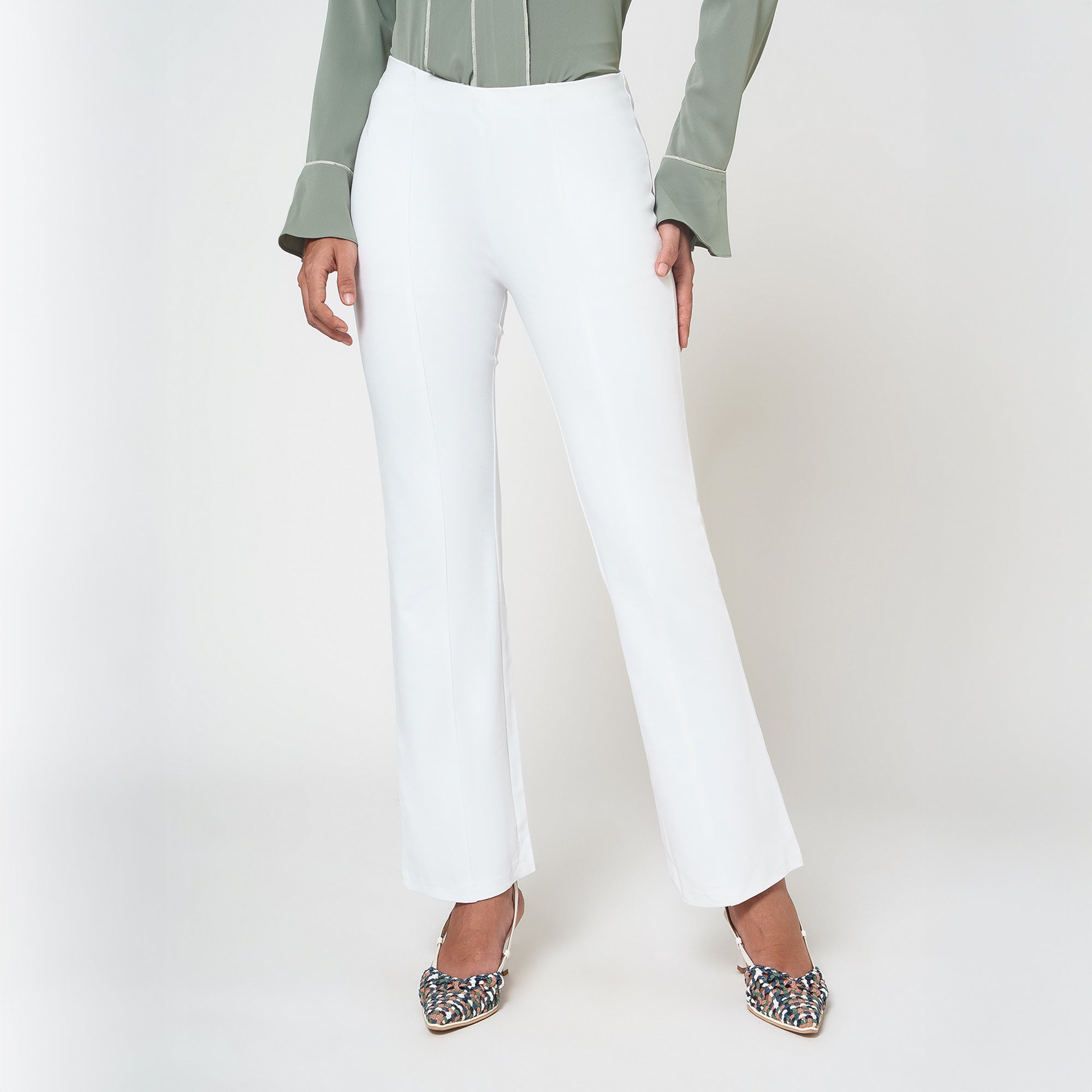 White Lycra Pant