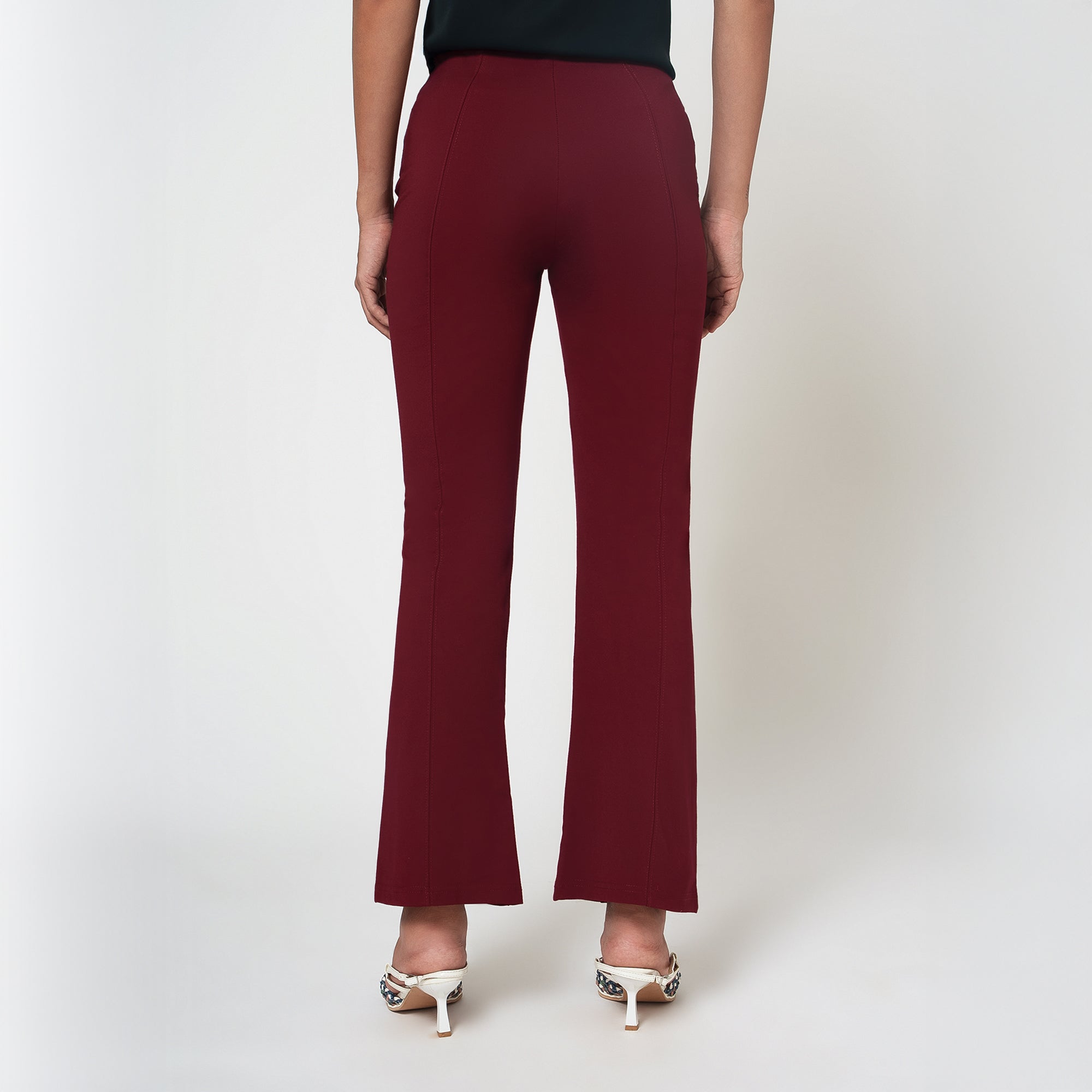 Maroon Lycra Pant