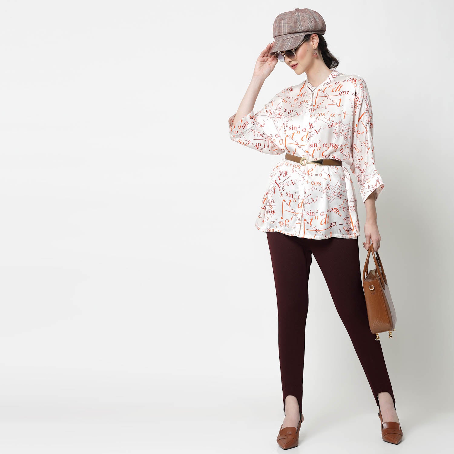 Face Print Long Shirt,womens formal shirts
cotton shirts for women
Ofiice shirts for women