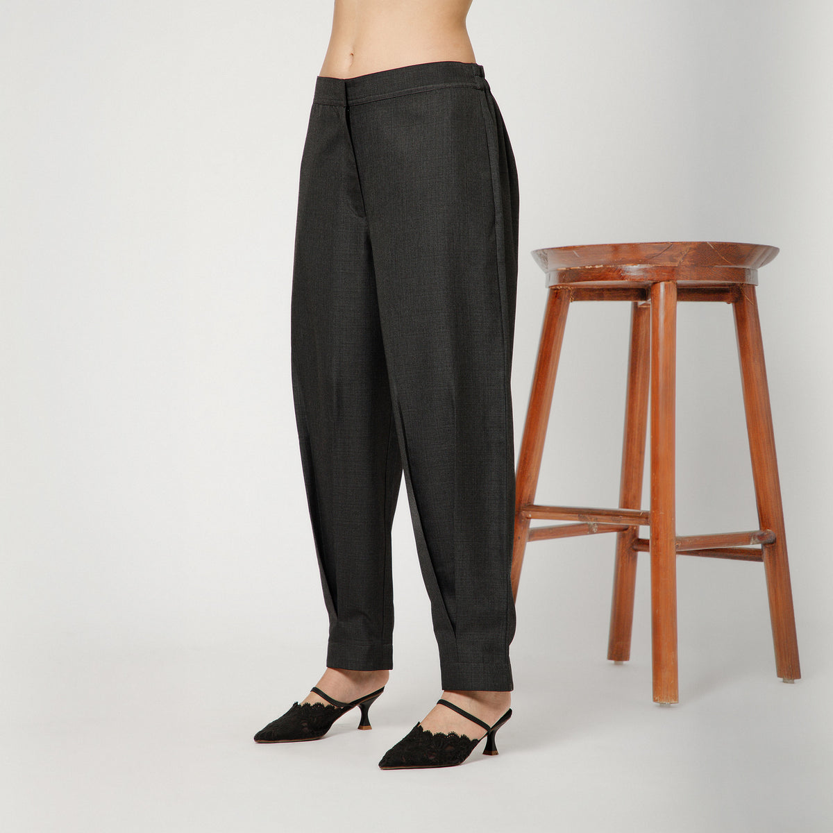 Dark Drey Oversized Pant