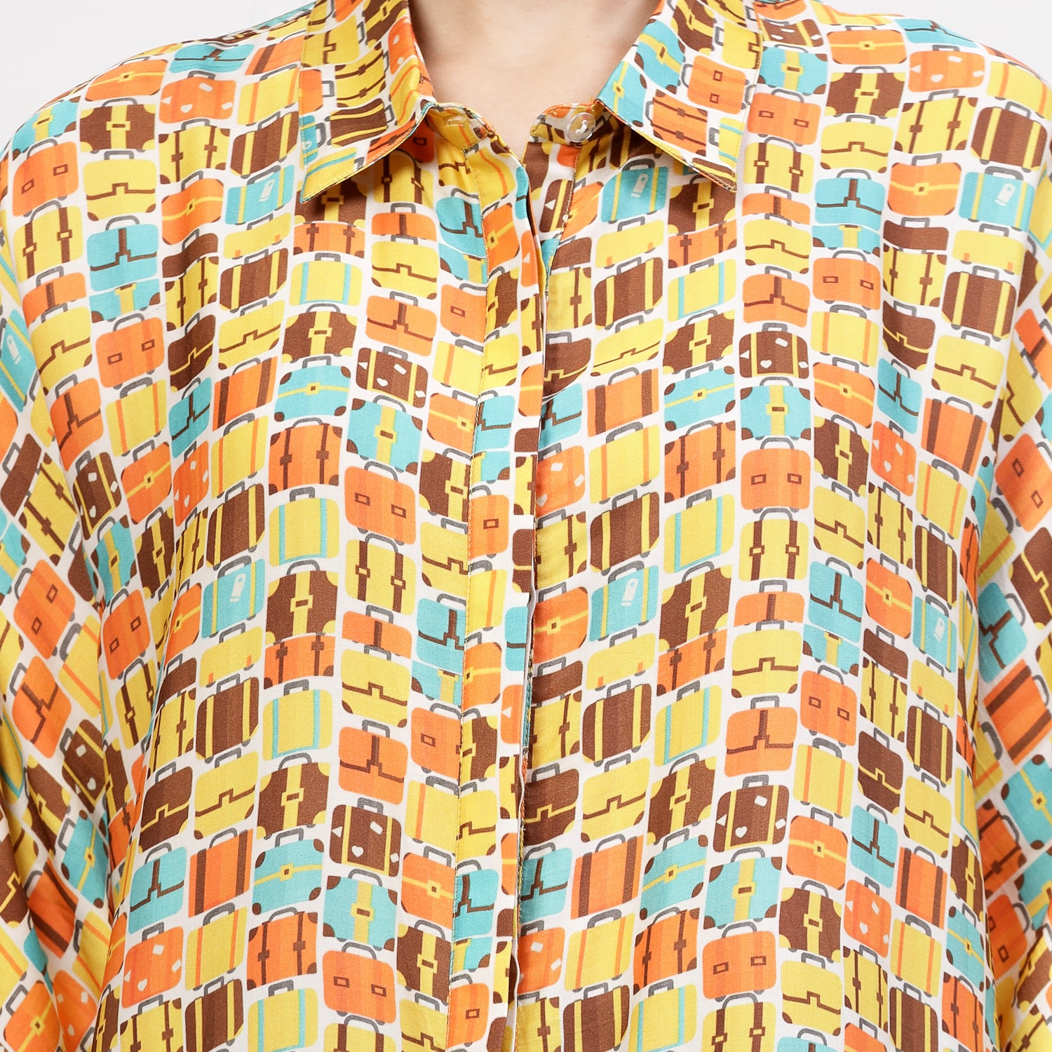 Buy Printed Long Shirt for Women-5