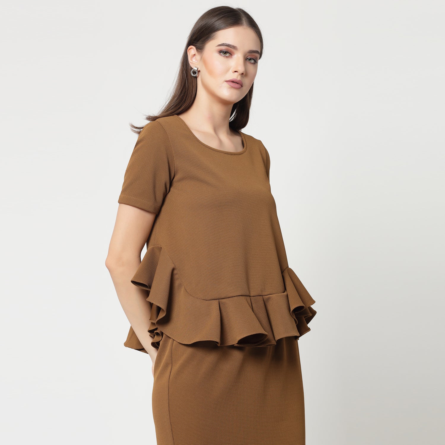 Mustard Lycra Peplum Top, formal tops for women
tops for women stylish
office dress for women
stylish tops for women