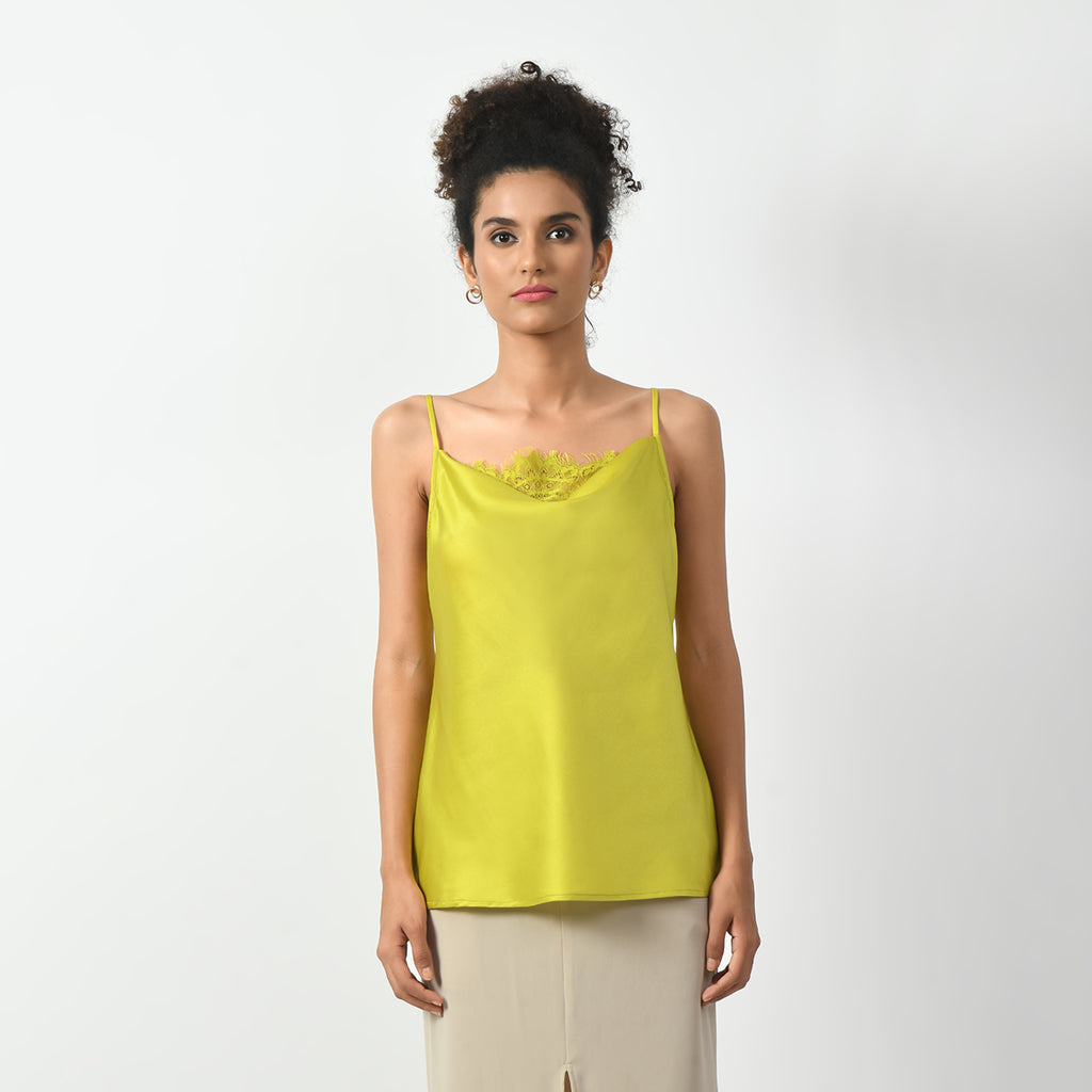 Woolen Lace - Spaghetti Top