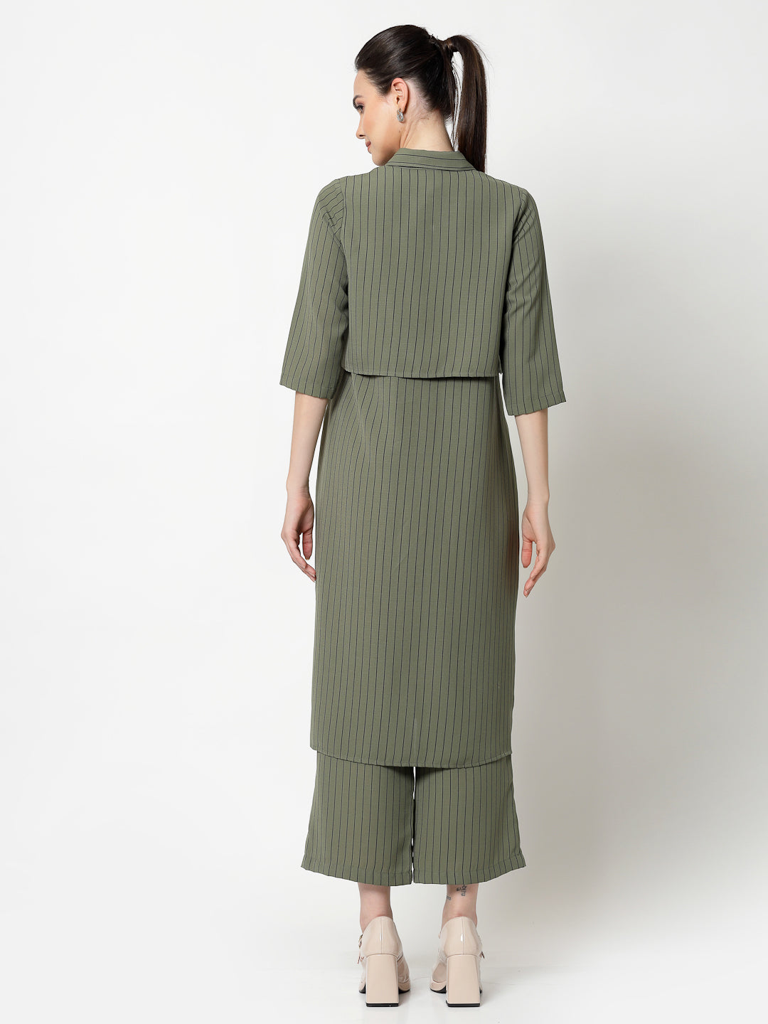 Buy Olive Long Dresses for Women-3