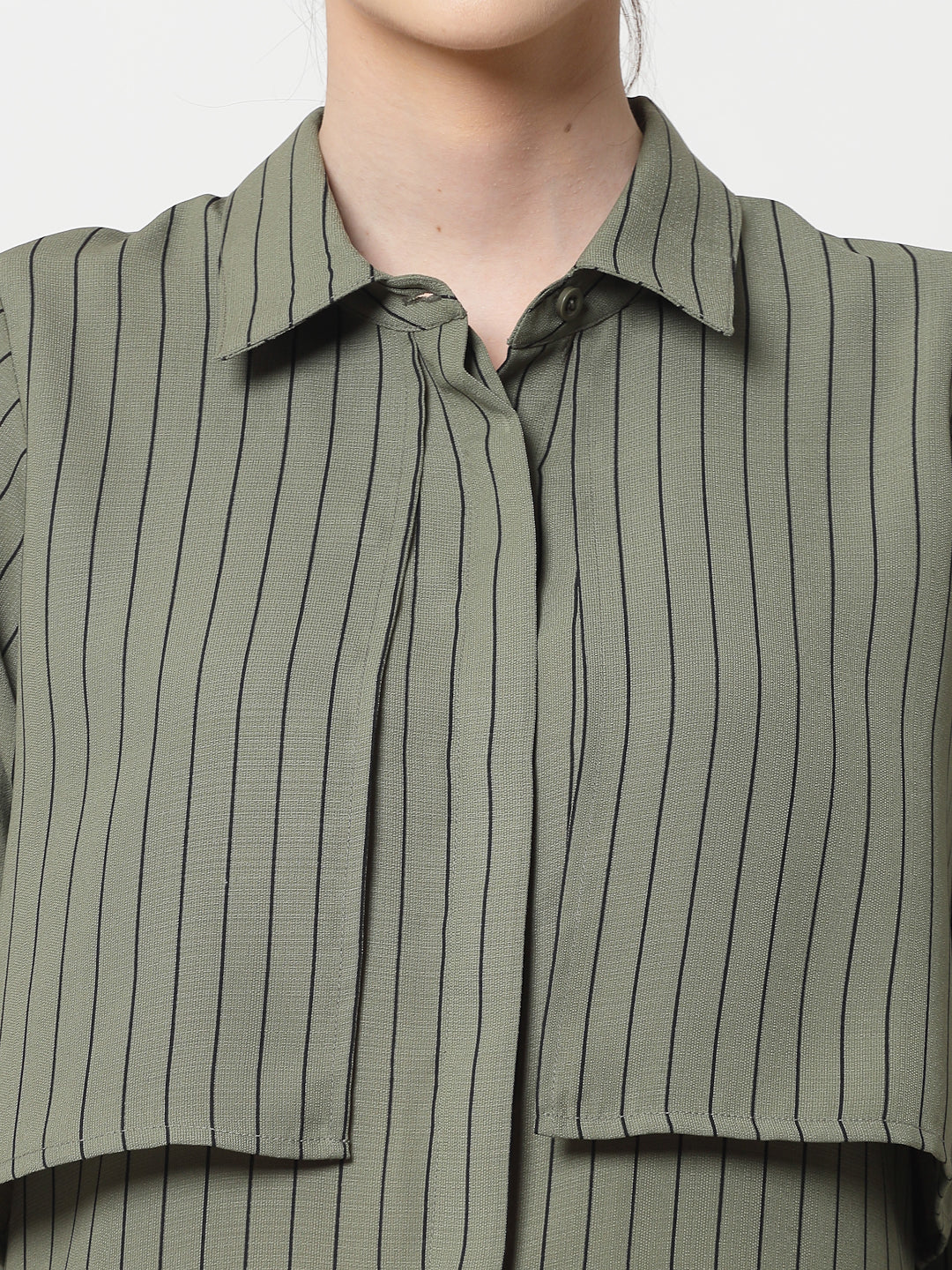 Buy Olive Long Dresses for Women-5