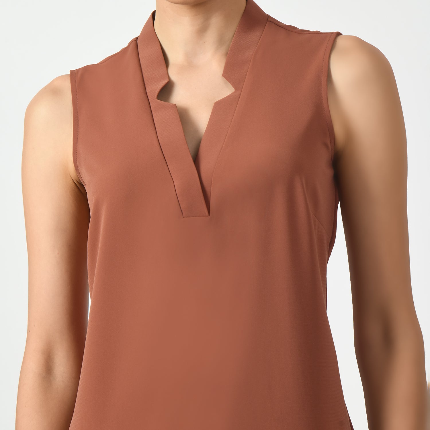 Peach Asymmetrical Jacket for Women-3