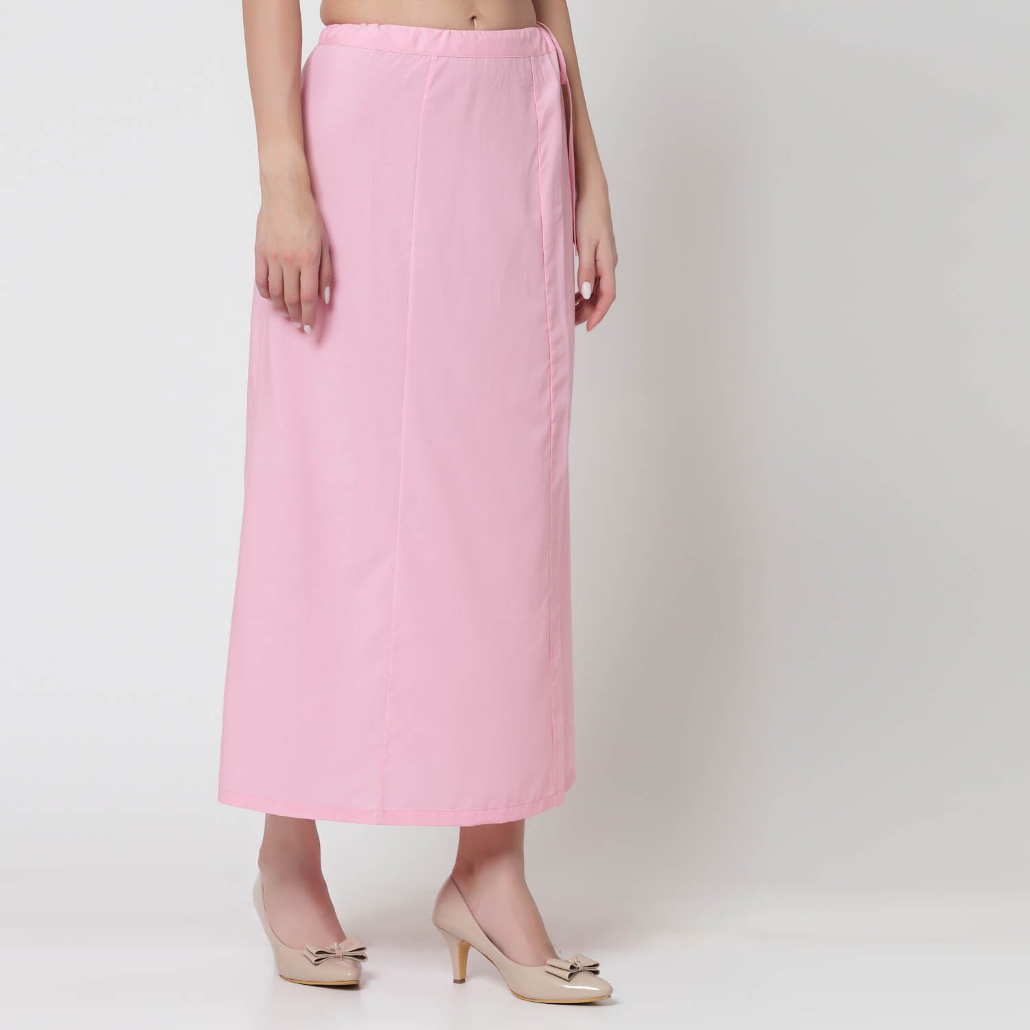 Pink Petticoat, Comfortable Petticoats for Sarees - Office Ready Essentials