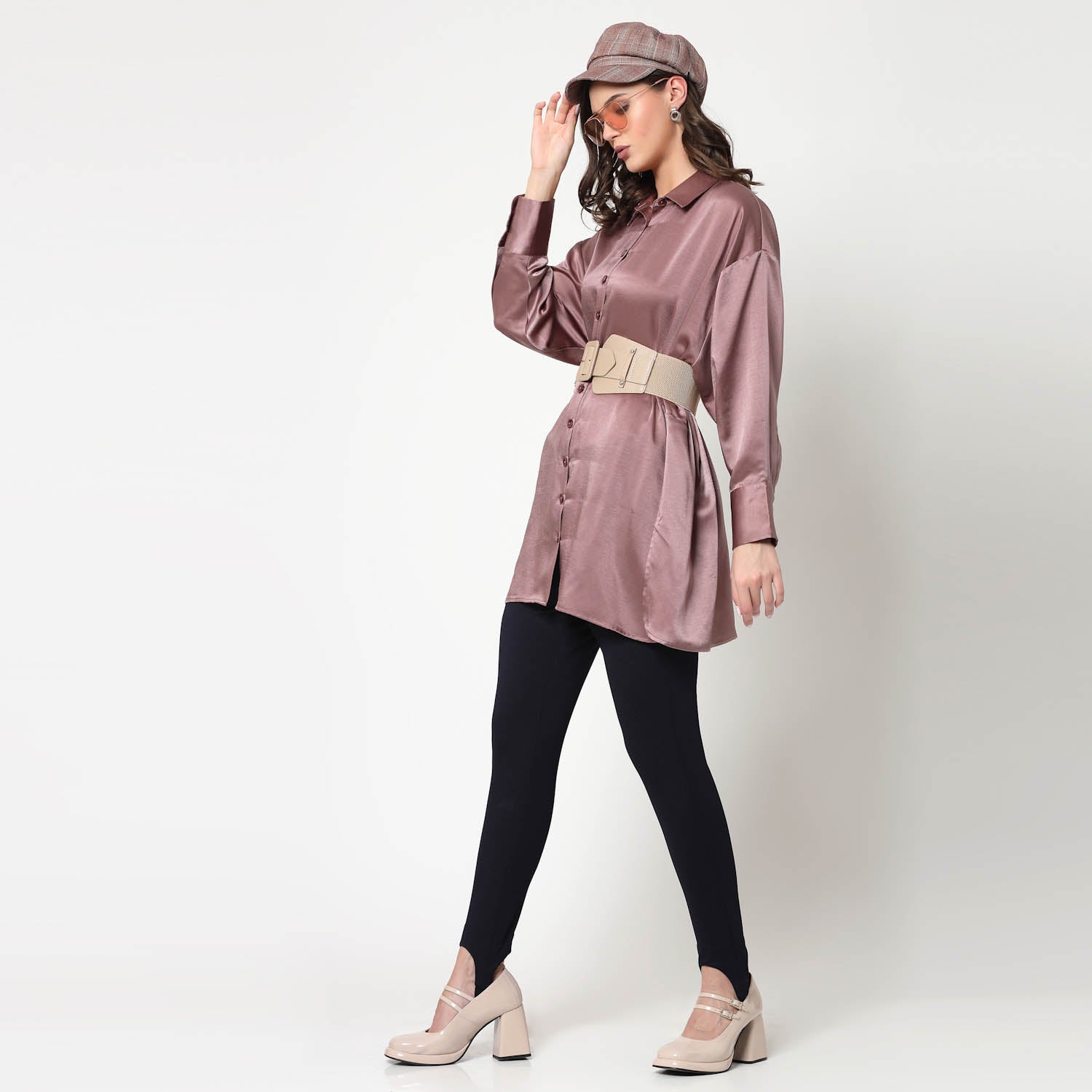 Pink Satin Oversize Long Shirt, womens formal shirts
cotton shirts for women
Ofiice shirts for women