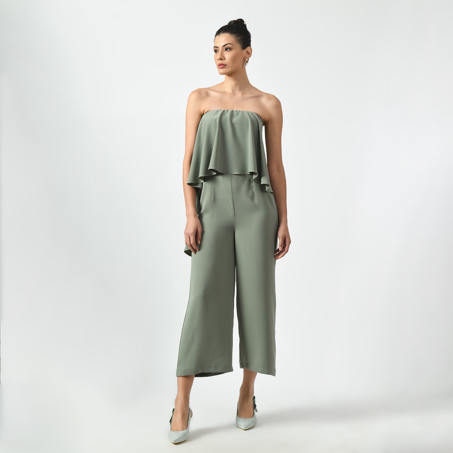 Jumpsuit Hijau Berhabuk