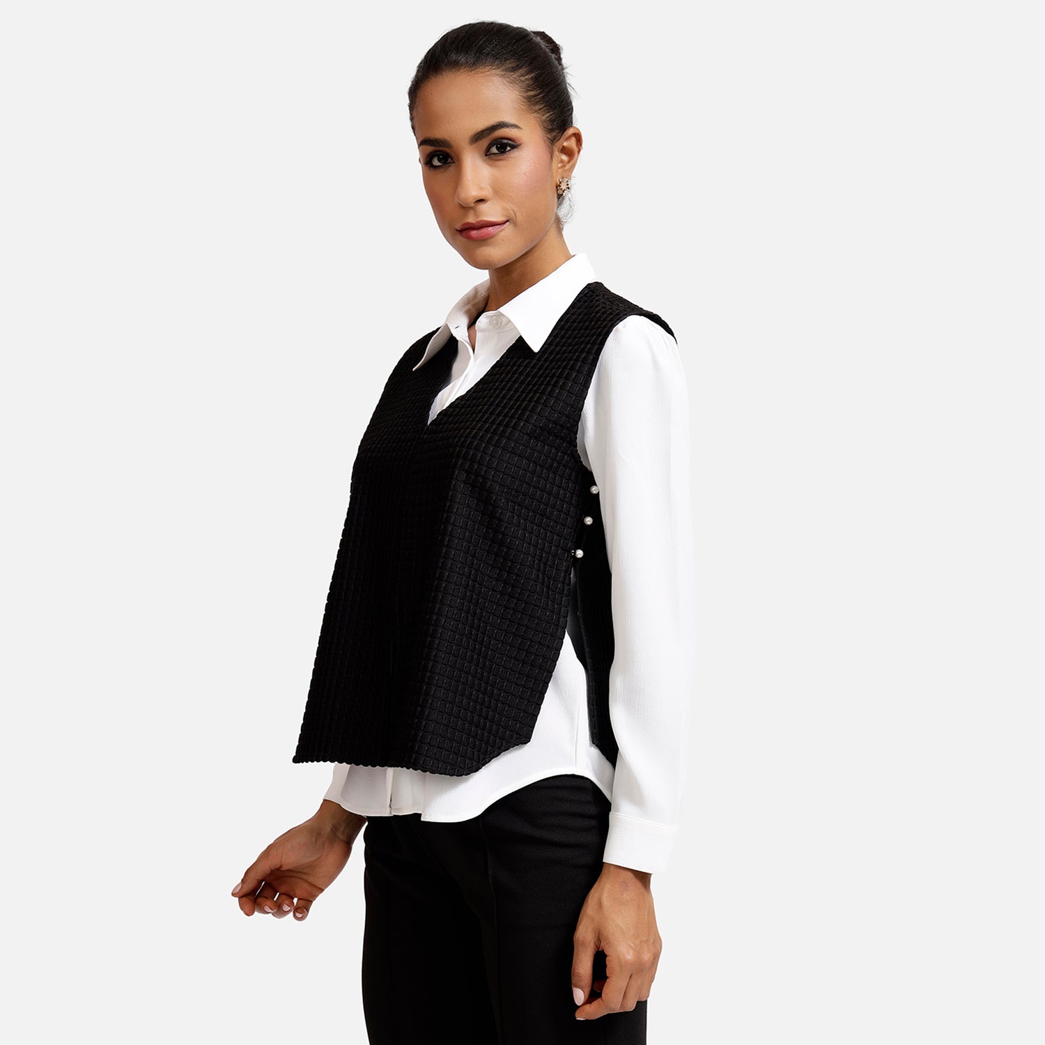 Office Wear White Shirt for Women-1