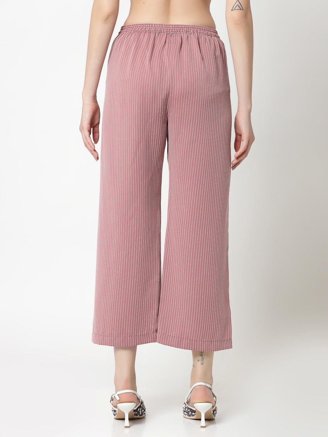 Buy Pink Plazzo for Women's -6