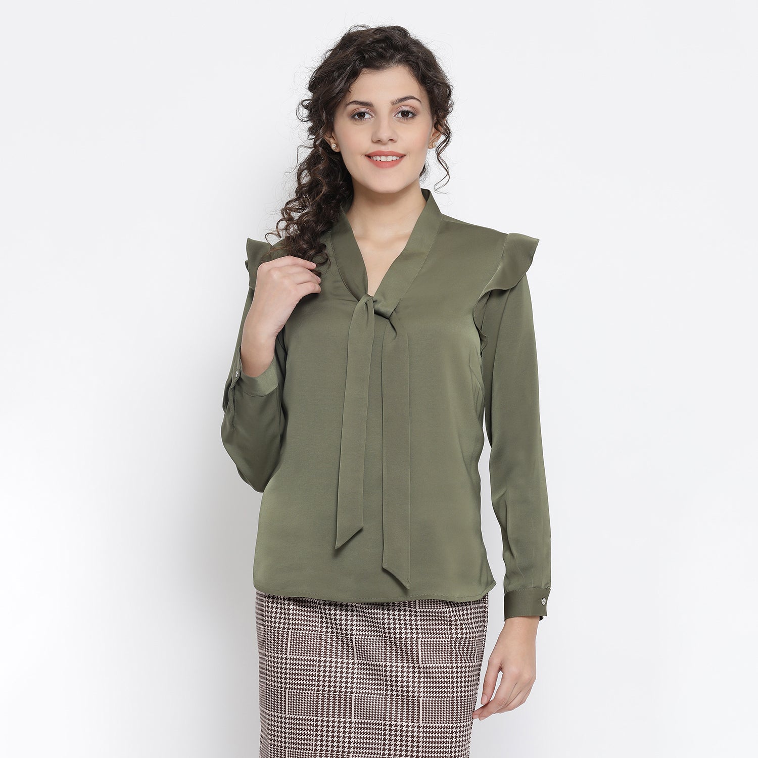 Buy Olive Green Top for Women