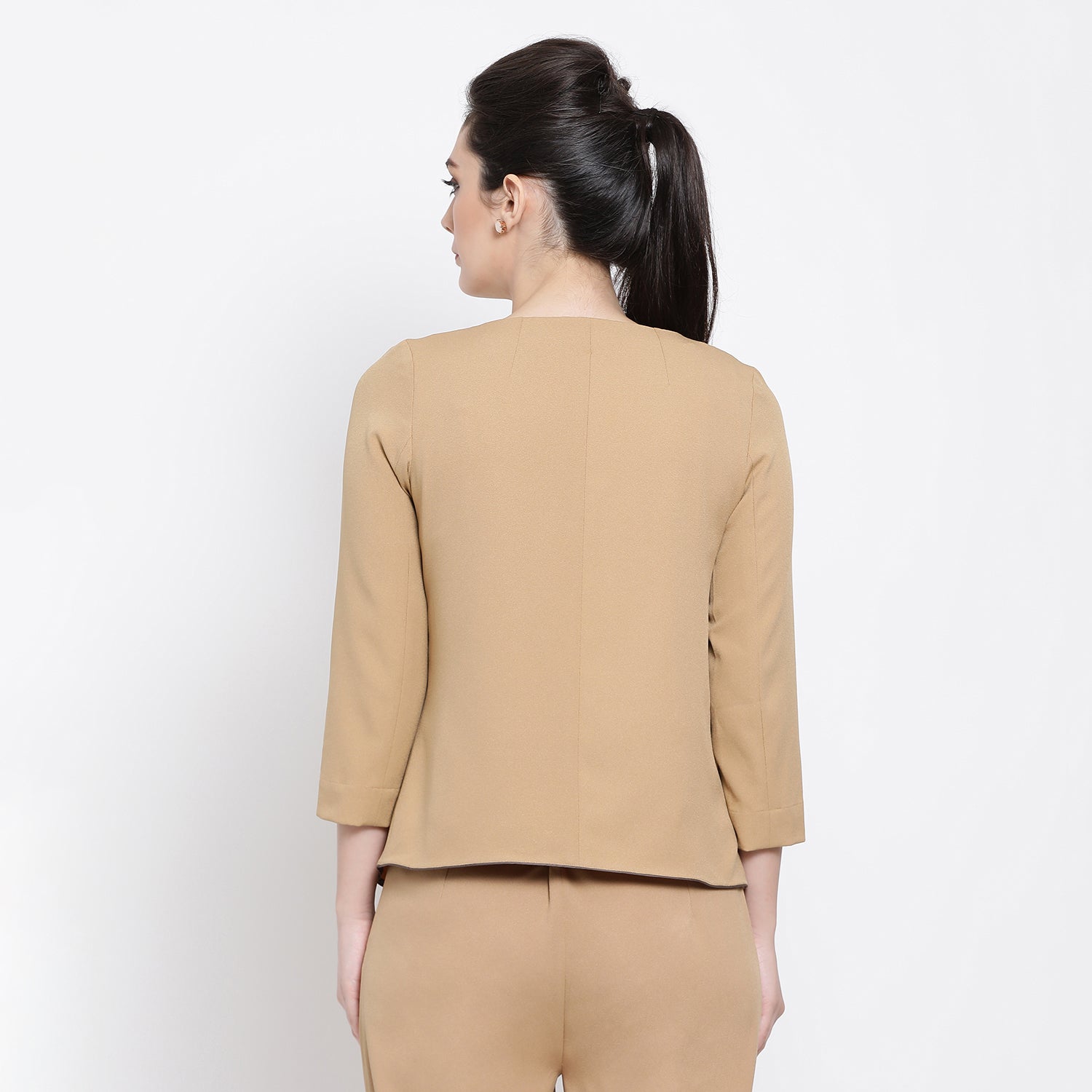 Buy Beige Jacket for Women-2