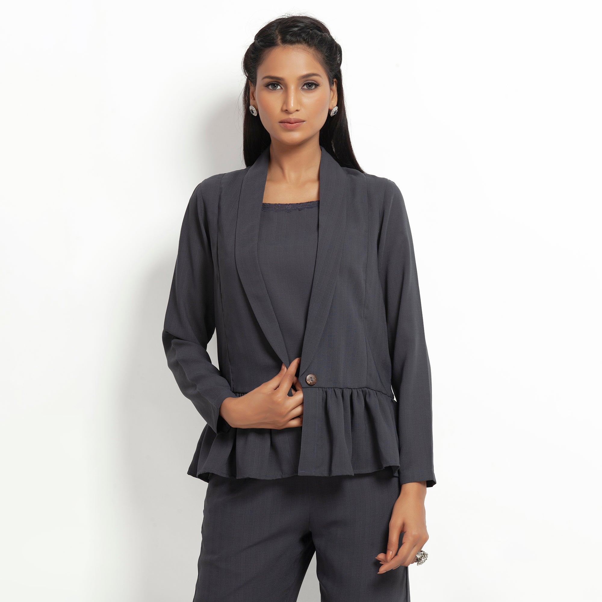 Dark Grey Jacket for Women