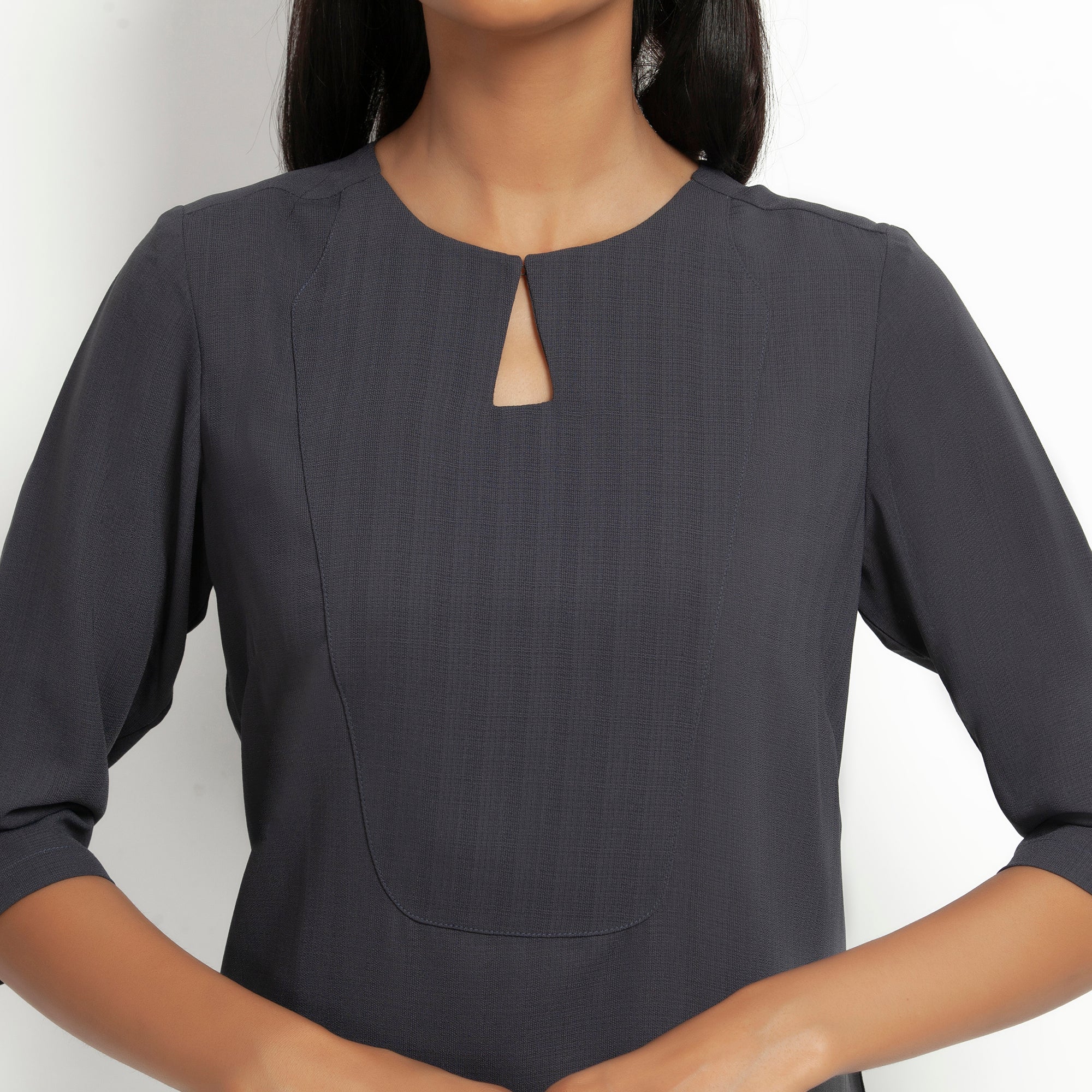 Buy Dark Grey Tunic for Women-3