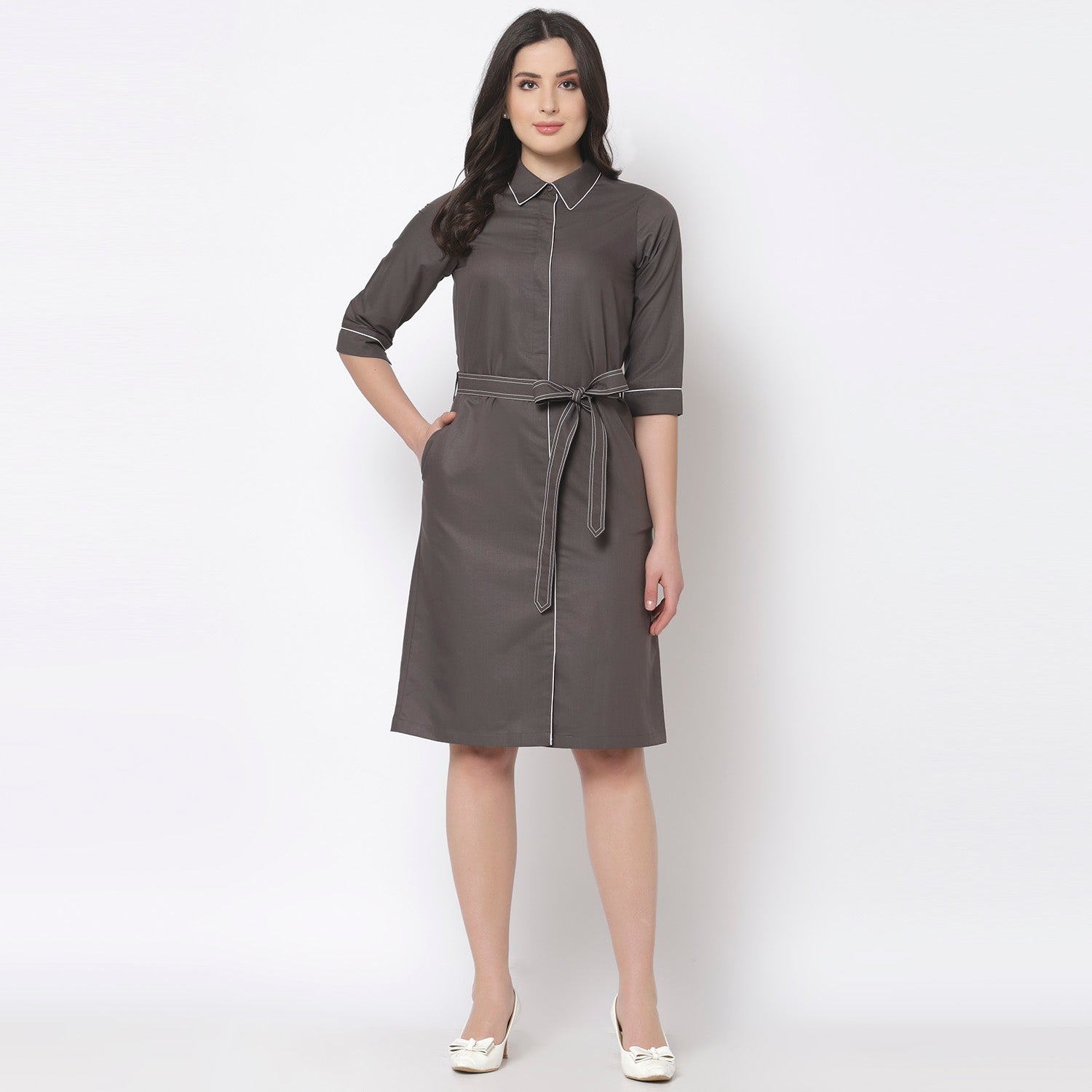 Buy Grey Dresses for Women Online-2