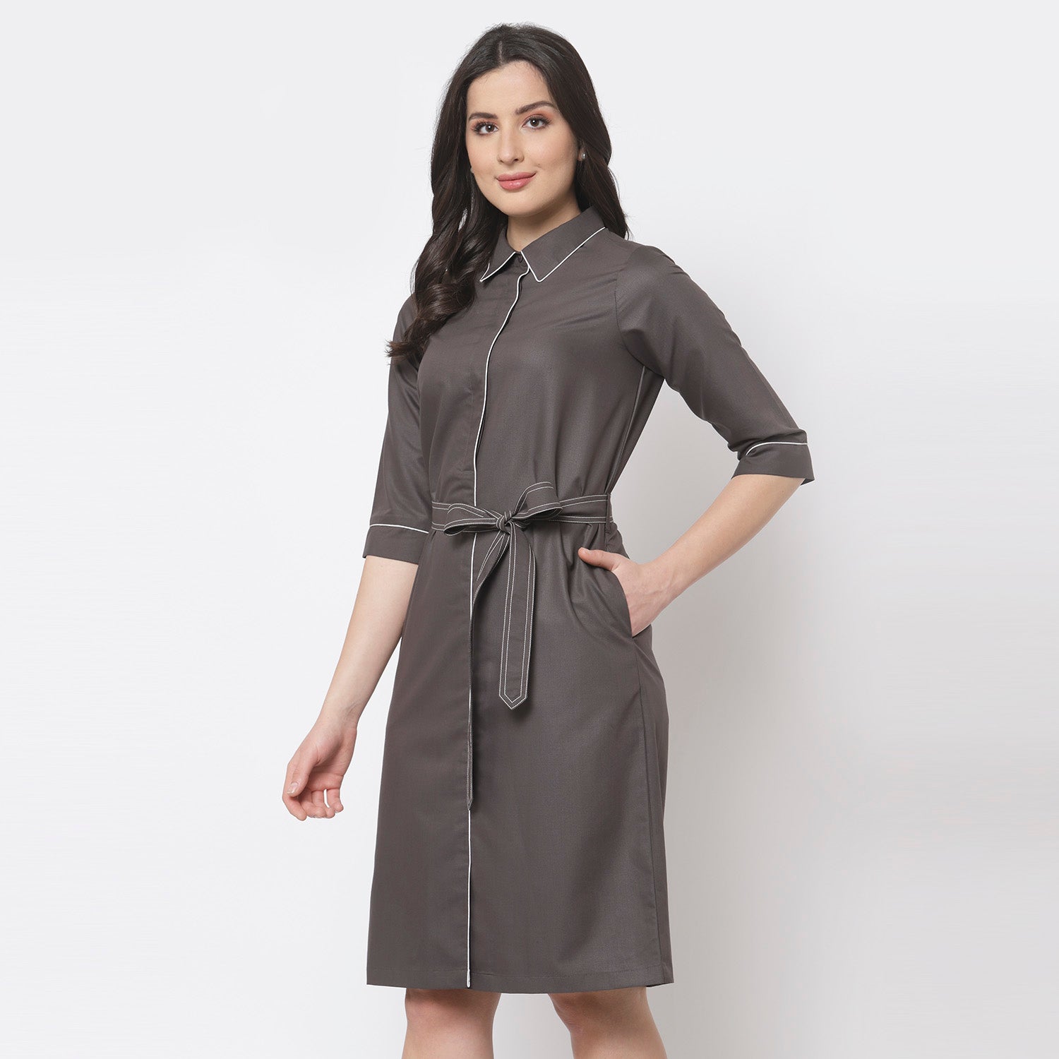 Buy Grey Dresses for Women Online-1
