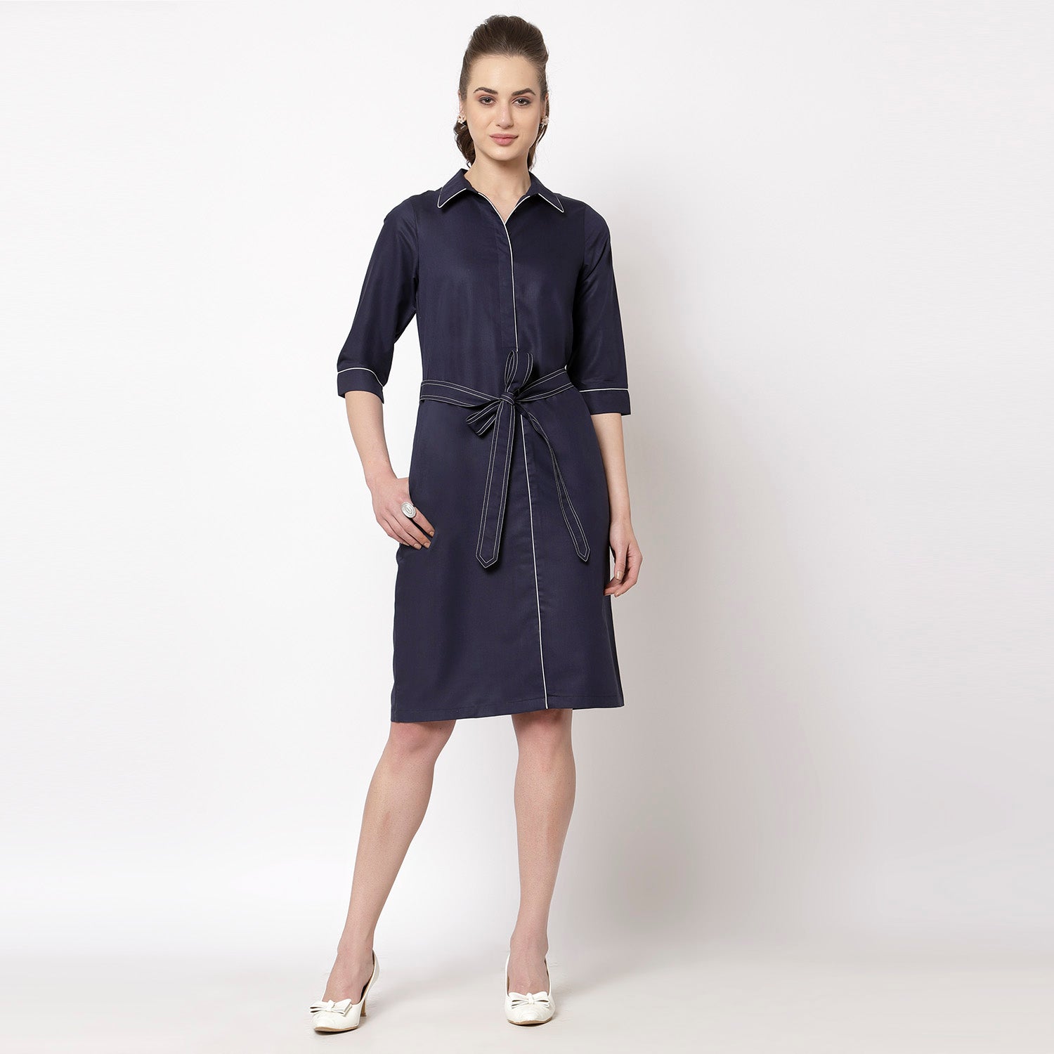 Buy Blue Dresses for Ladies-1