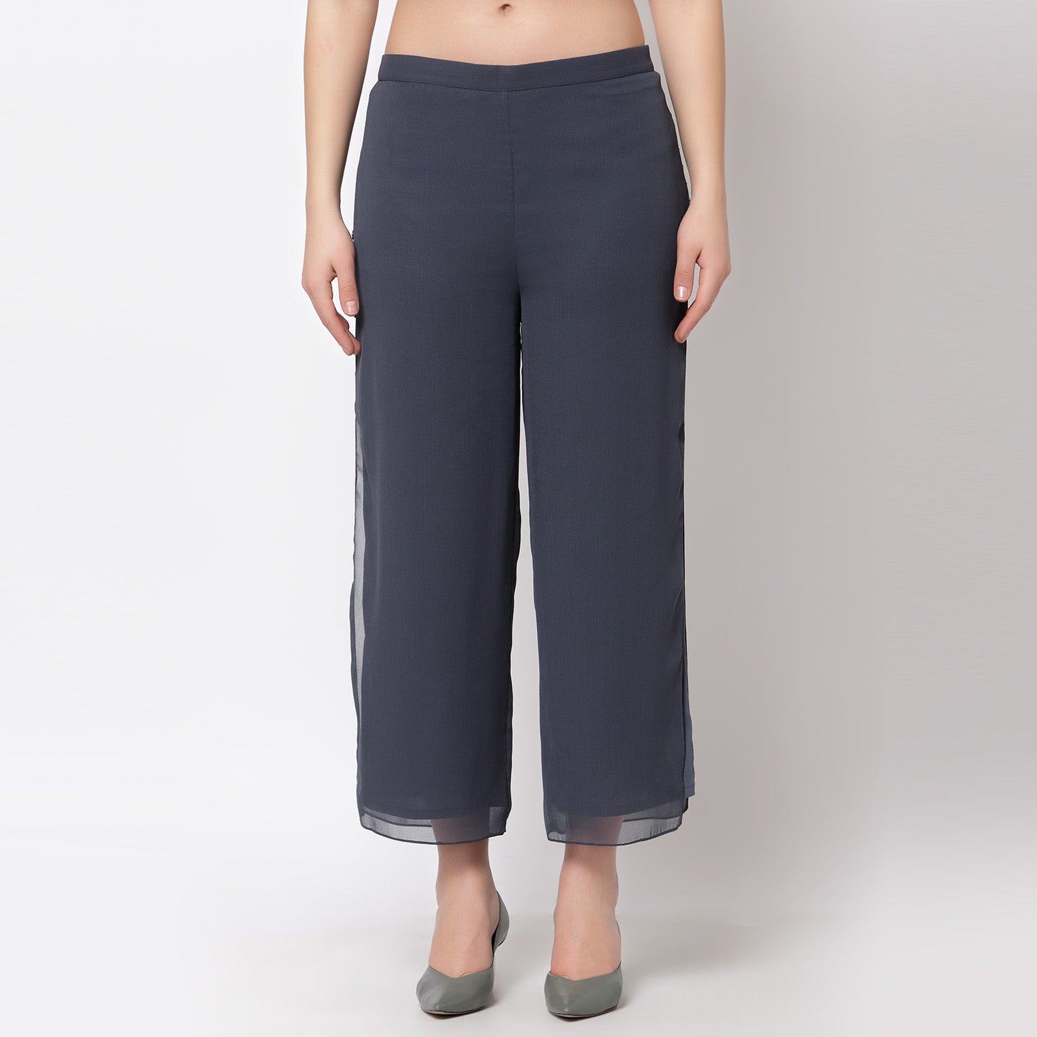 Buy Stone Blue Plazzo for Women