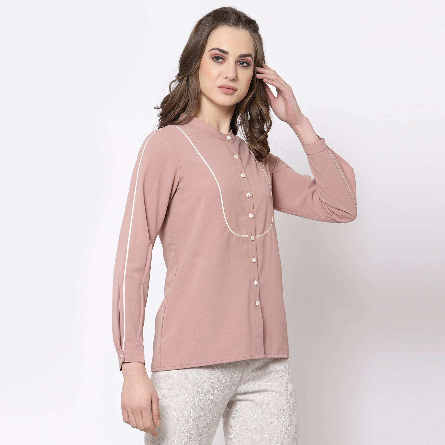 Buy Peach Top for Women-2