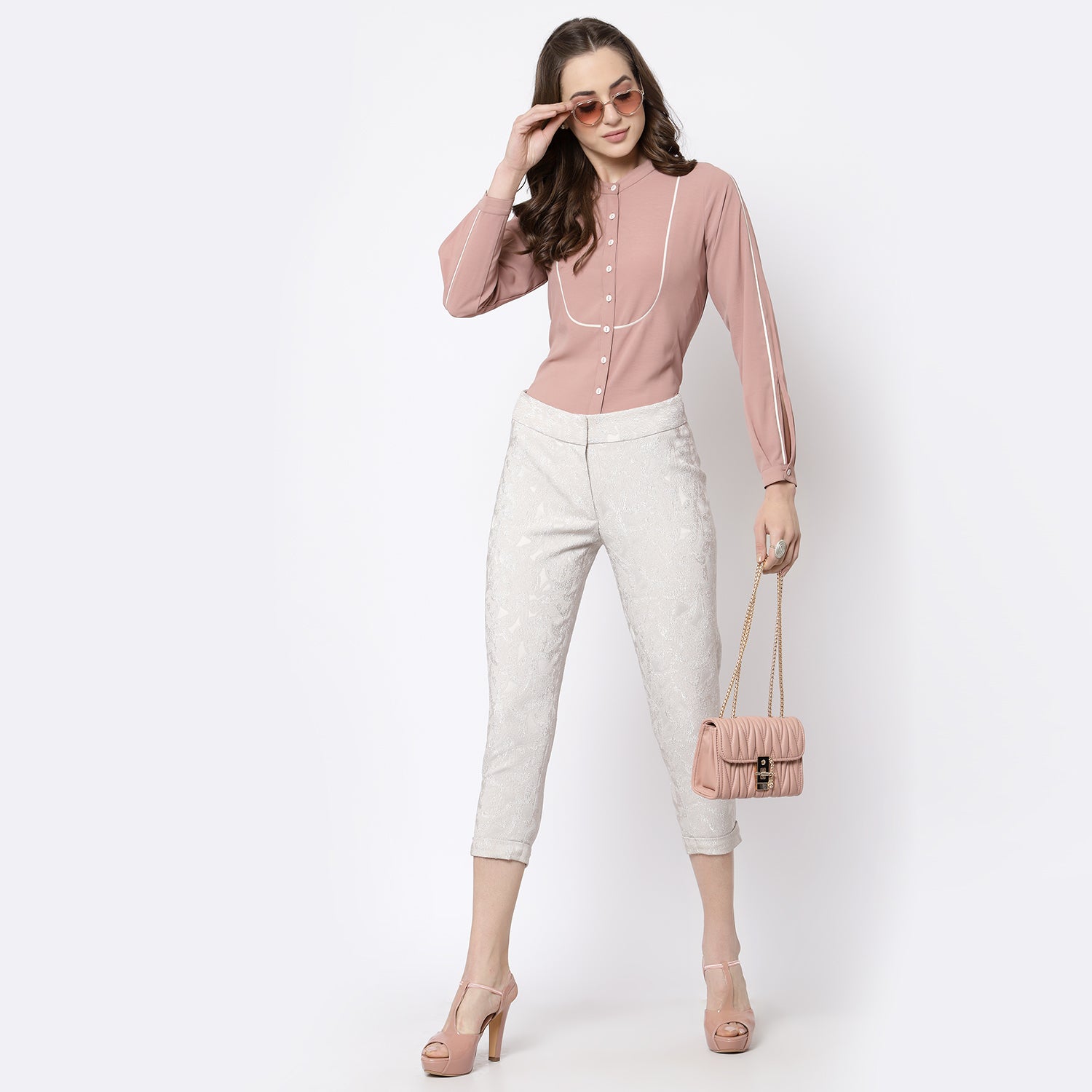 Buy Peach Top for Women-1