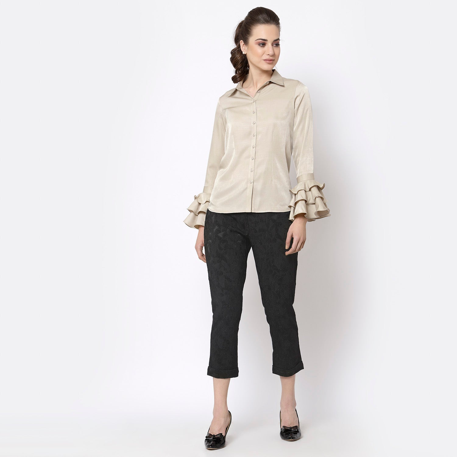 Buy Beige Shirt for Women-4