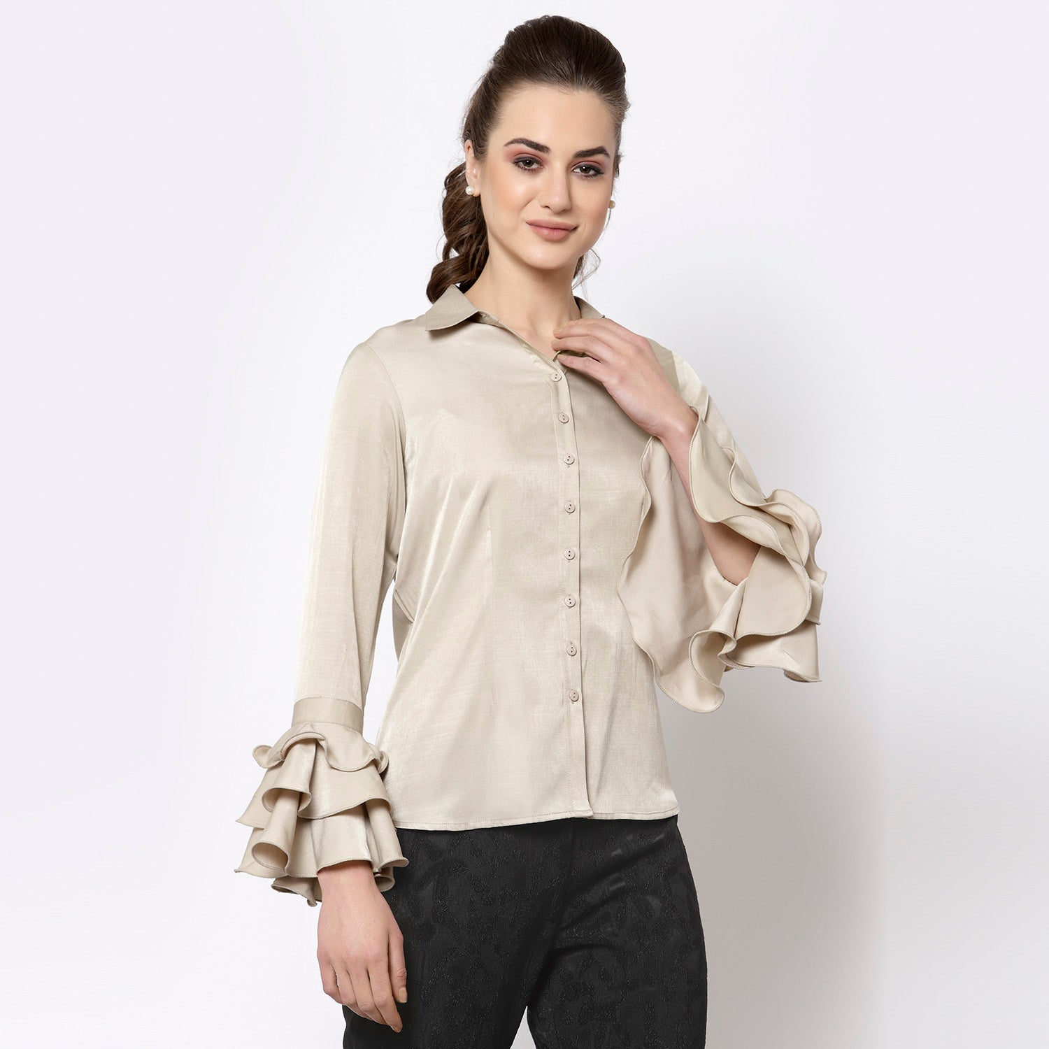 Buy Beige Shirt for Women-1