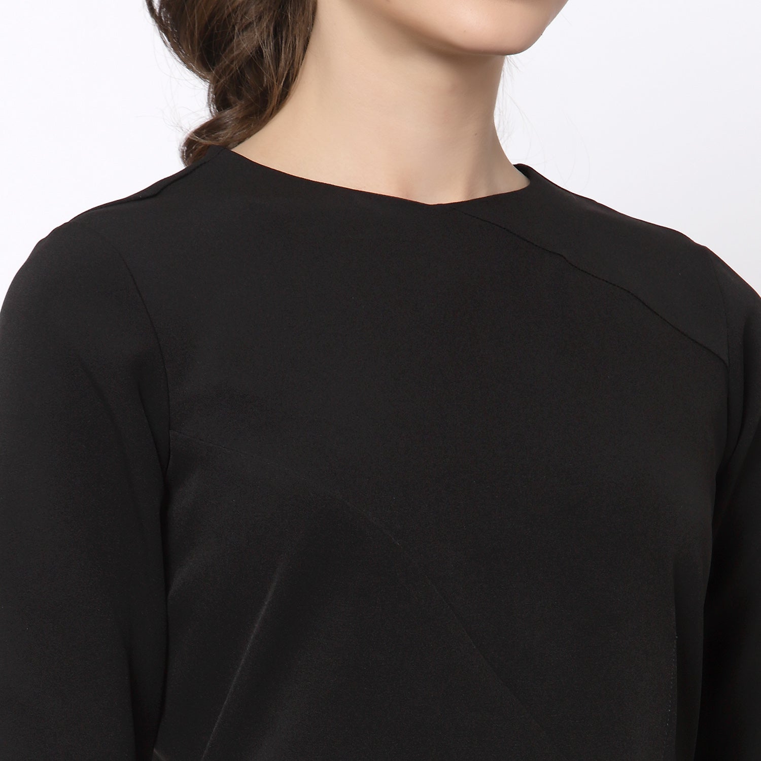 Buy Black Dart Dresses for Women Office Wear-5