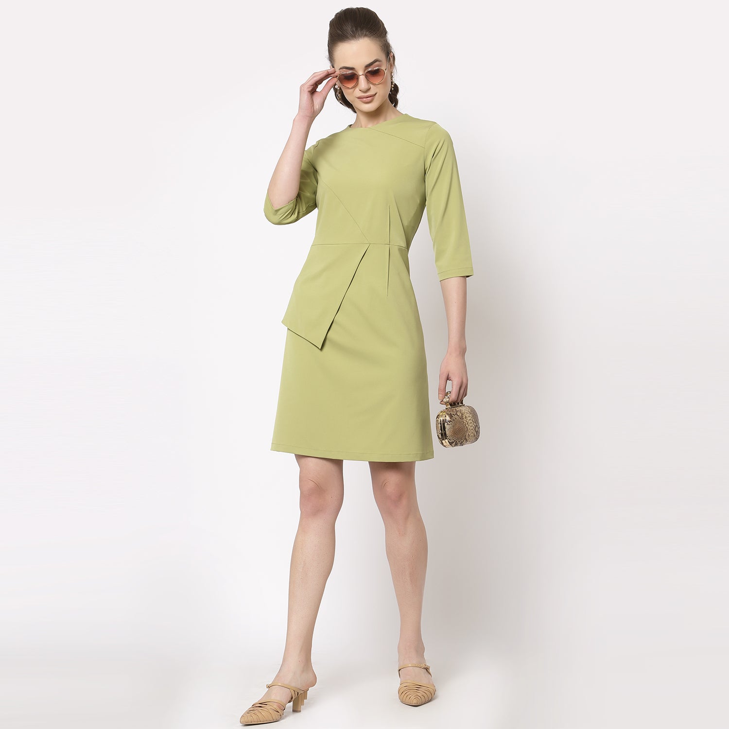 Buy Olive Dart Dresses for Women