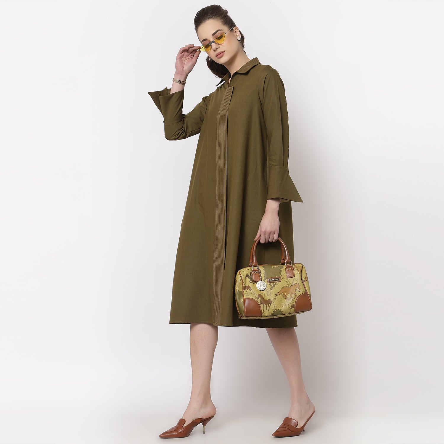 Buy Olive Dresses for Women