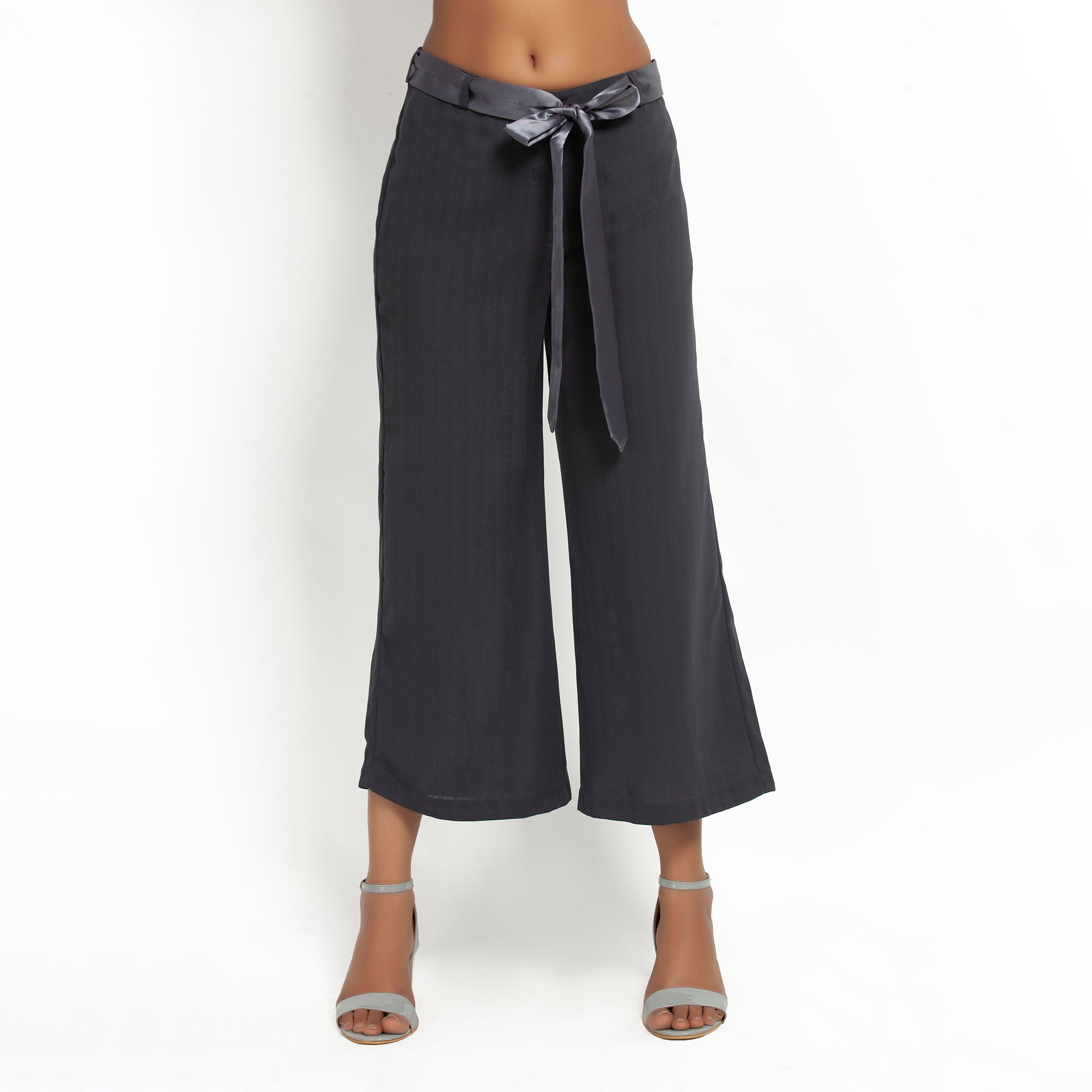 Dark Grey Plazzo for Female