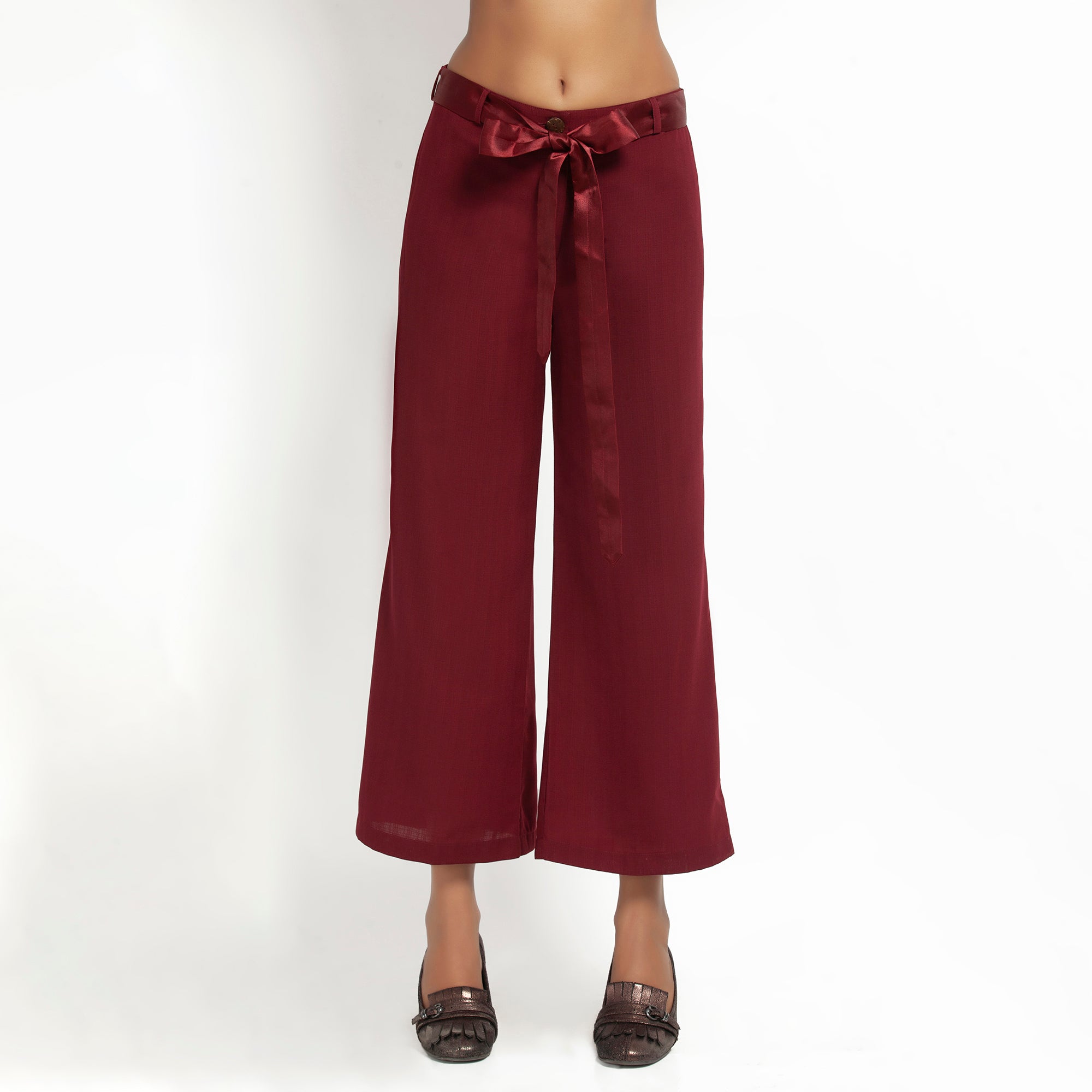 Buy Maroon Plazzo for Women