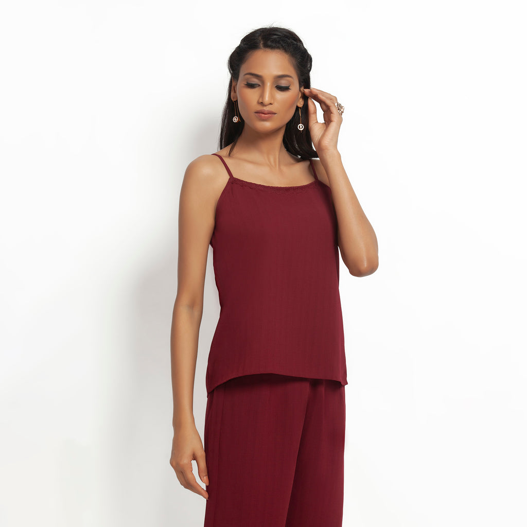 Moments Lace Spaghetti Top