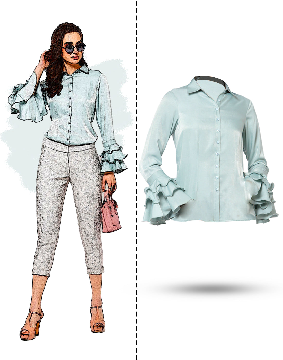 Buy Shirt Tops for Women Online in India - Office and You