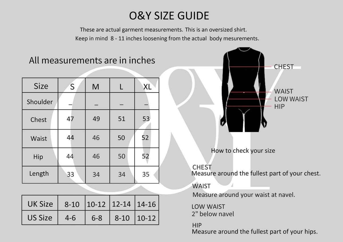 Office & You size guide