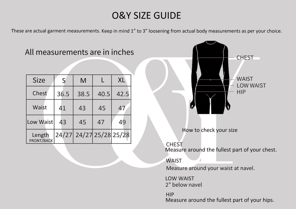 Office & You size guide