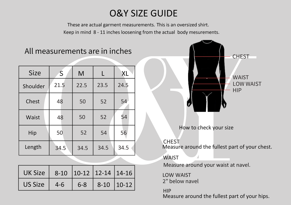 Office & You size guide