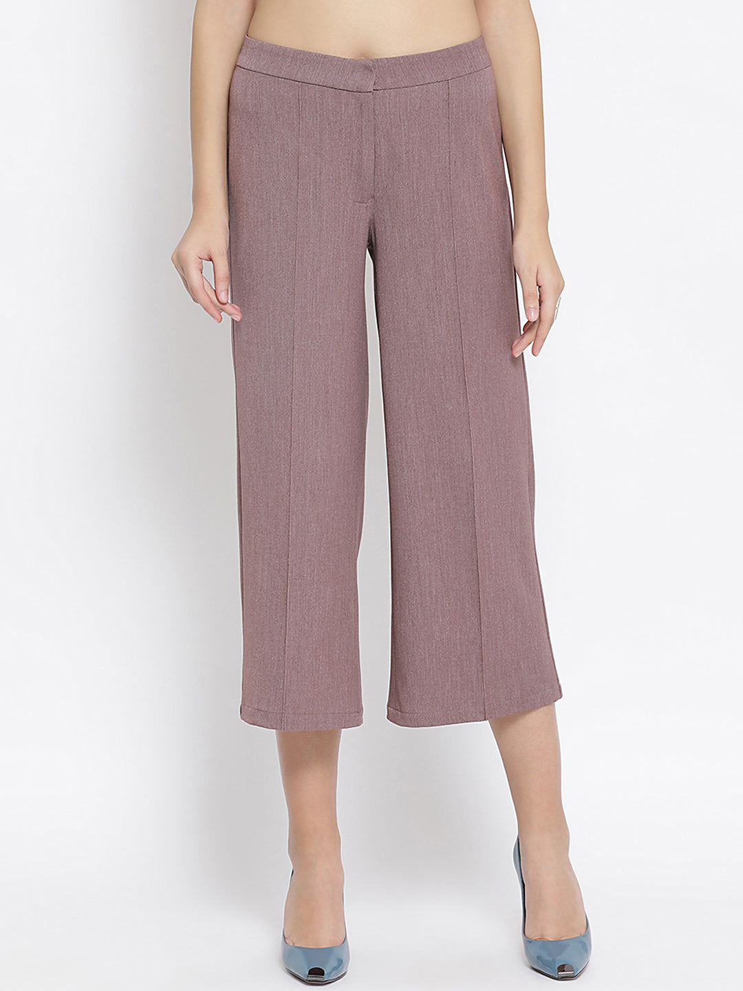 Vintage pink culottes