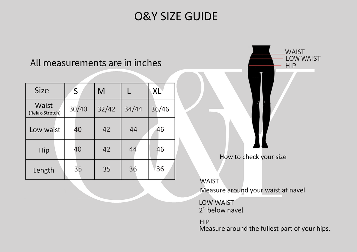 Office & You size guide