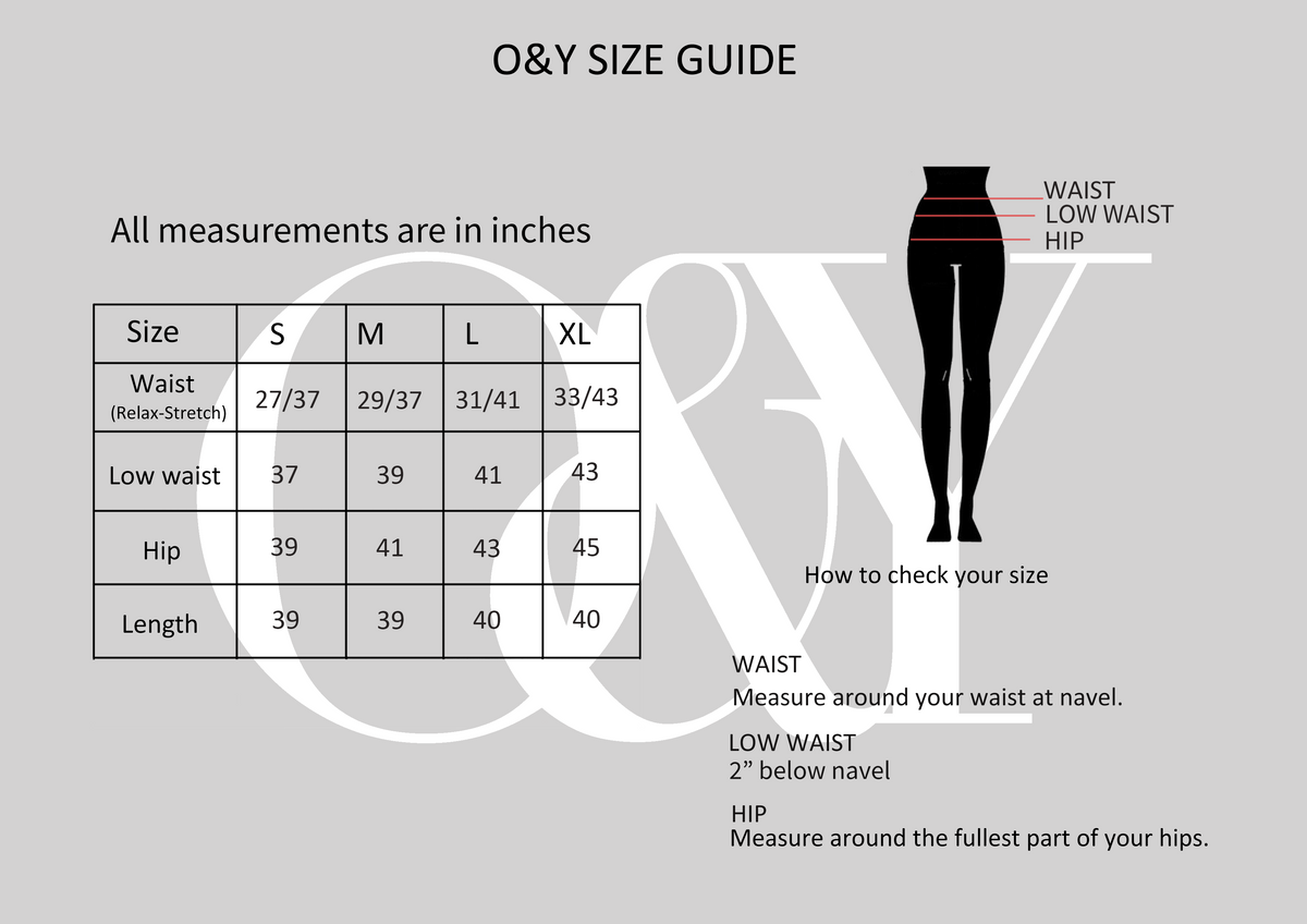 Office & You size guide